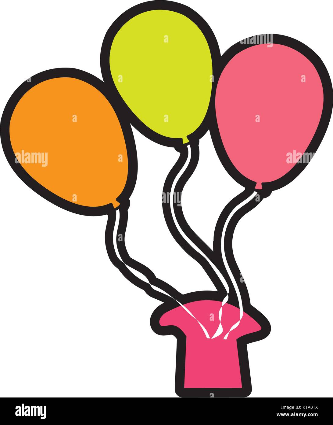 Isolated balloon design Stock Vector Image & Art - Alamy