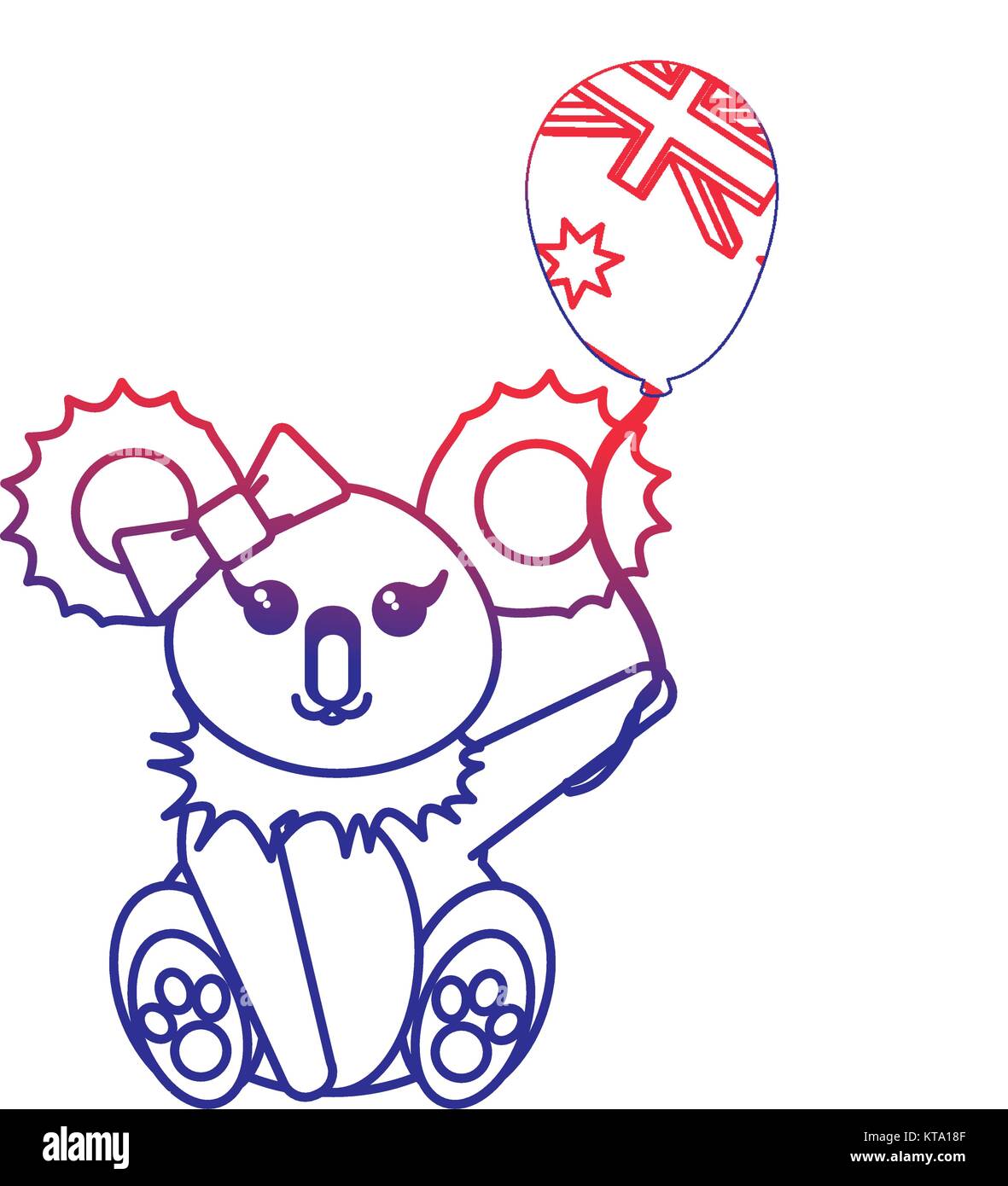 Australian koala design Stock Vector Image & Art - Alamy