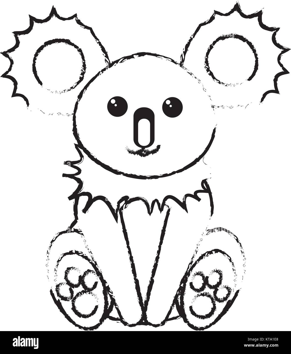 Koala cartoon design Stock Vector Image & Art Alamy