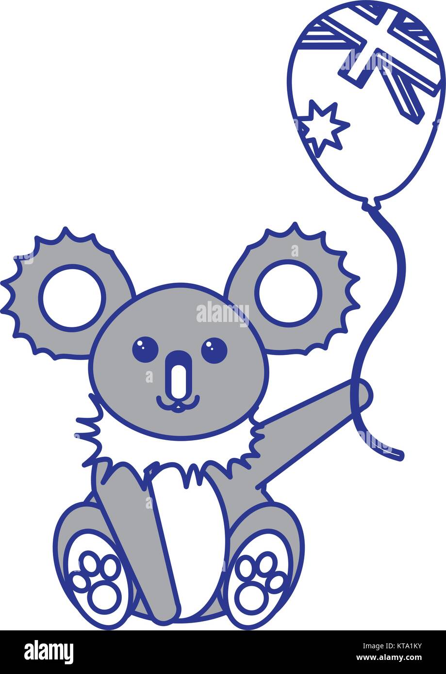 Australian koala design Stock Vector Image & Art - Alamy