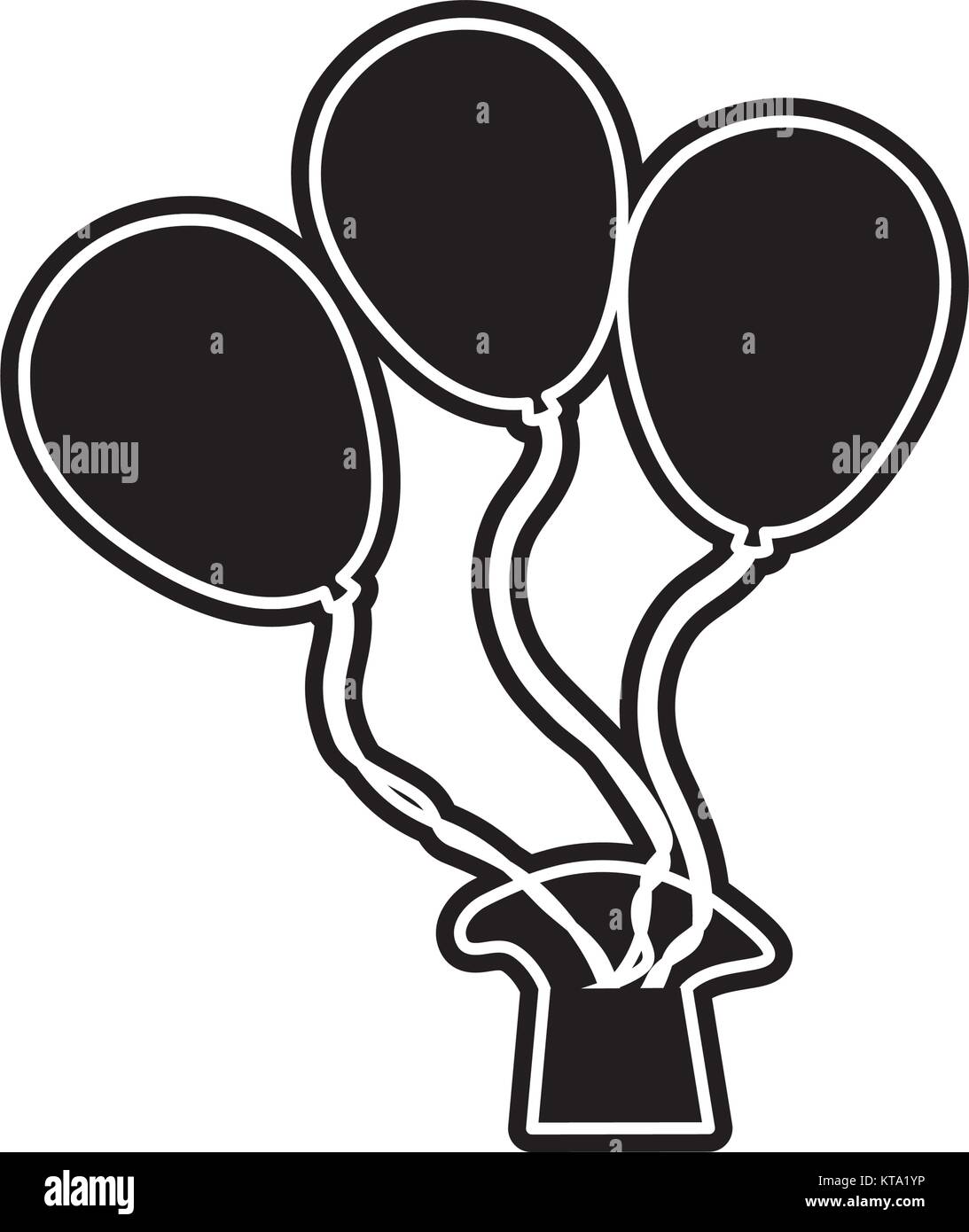 Isolated balloon design Stock Vector Image & Art - Alamy