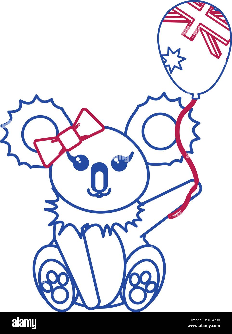 Australian koala design Stock Vector Image & Art - Alamy