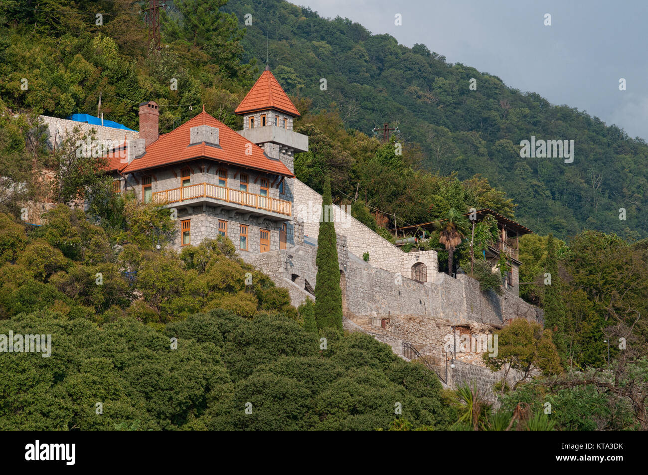 Ancient castle, Gagra, Abkhazia, September 2016 Stock Photo - Alamy