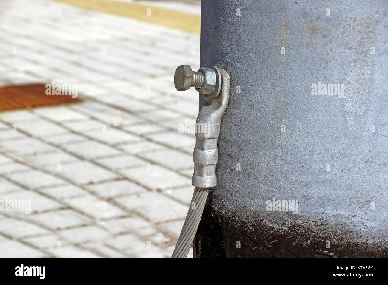 electrical ground line Stock Photo Alamy