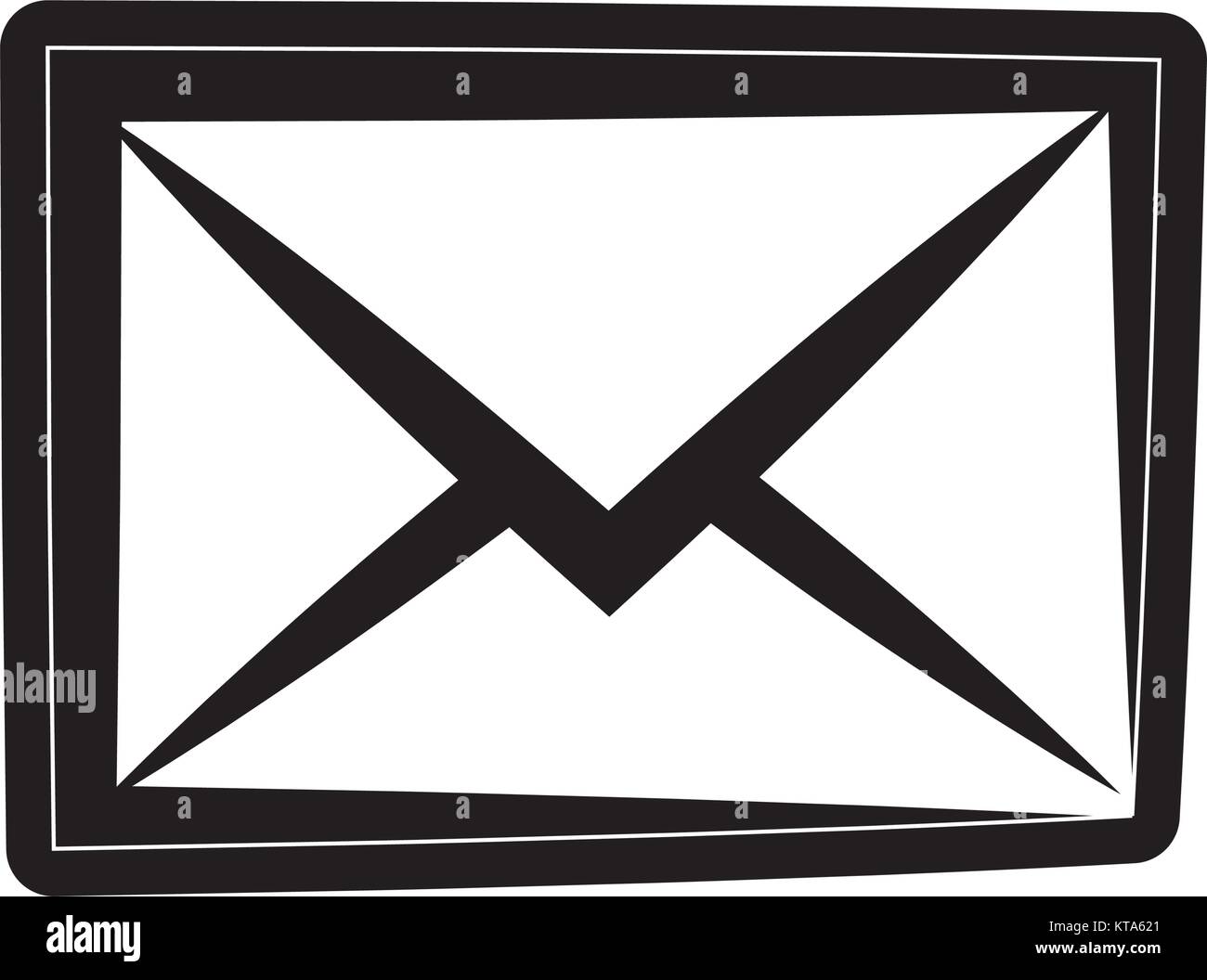 Mail or email symbol Stock Vector Image & Art - Alamy