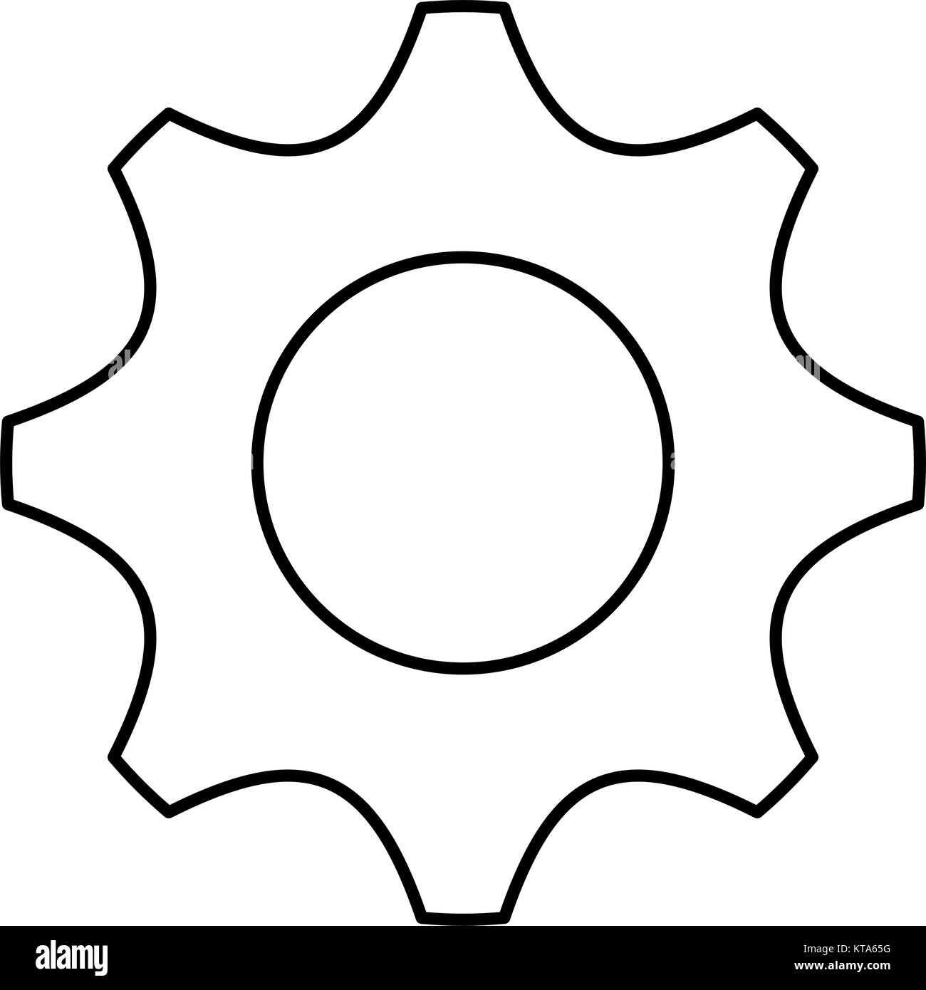 gear machine isolated icon vector illustration design Stock Vector ...