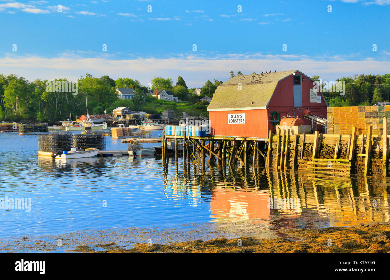Mackerel Cove, Bailey Island, Maine, USA Stock Photo Alamy
