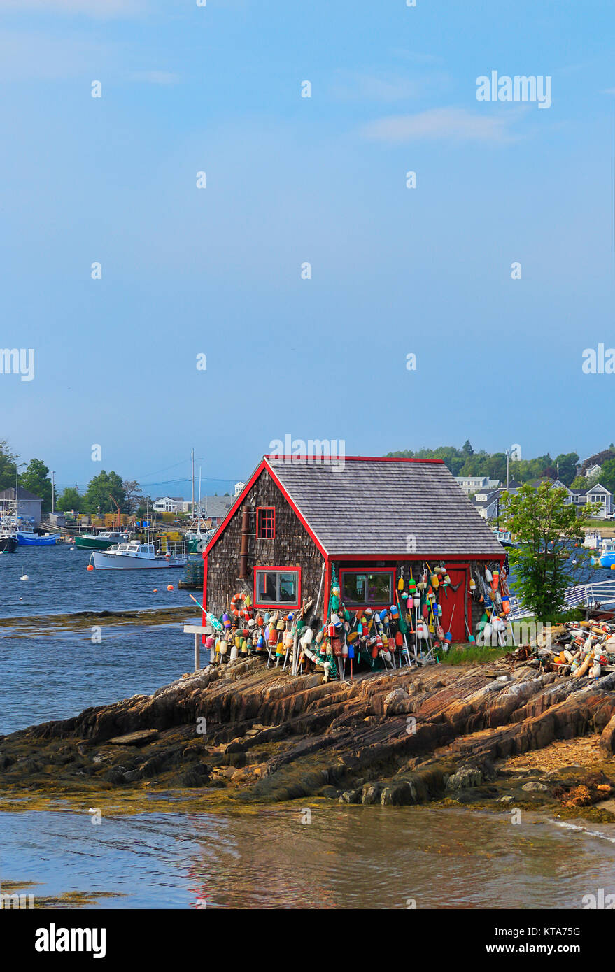 Mackerel Cove, Bailey Island, Maine, USA Stock Photo Alamy