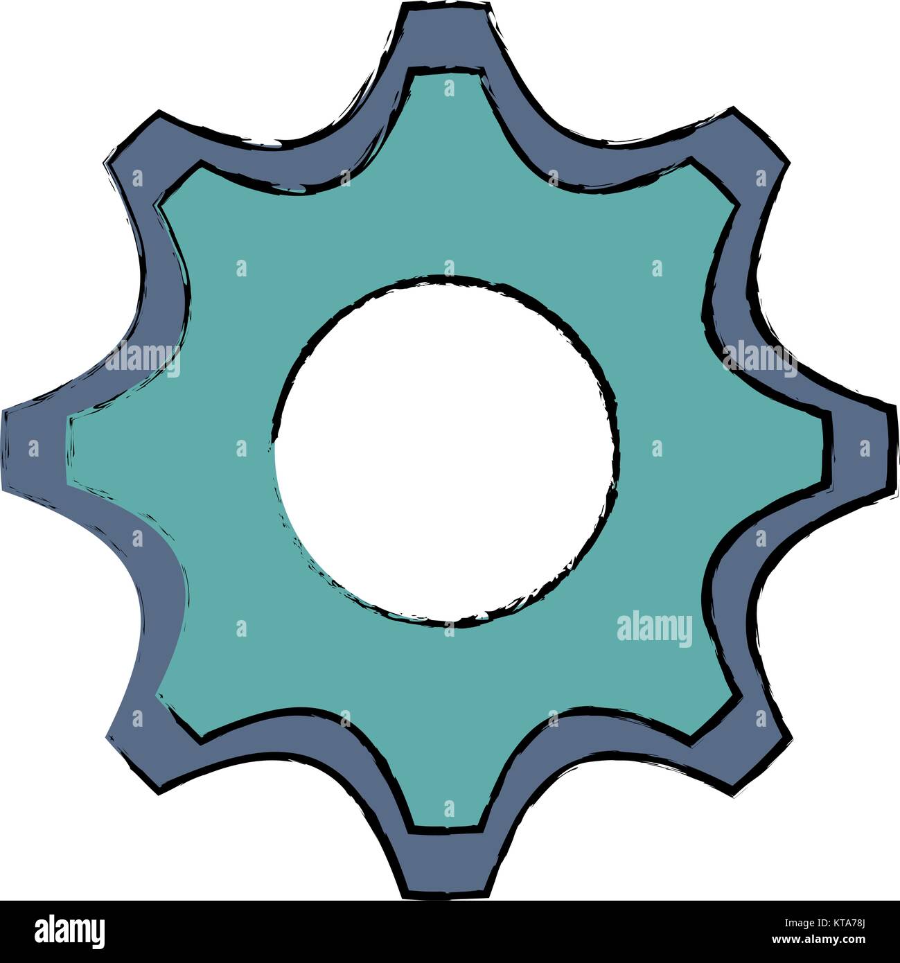 gear machine isolated icon vector illustration design Stock Vector ...
