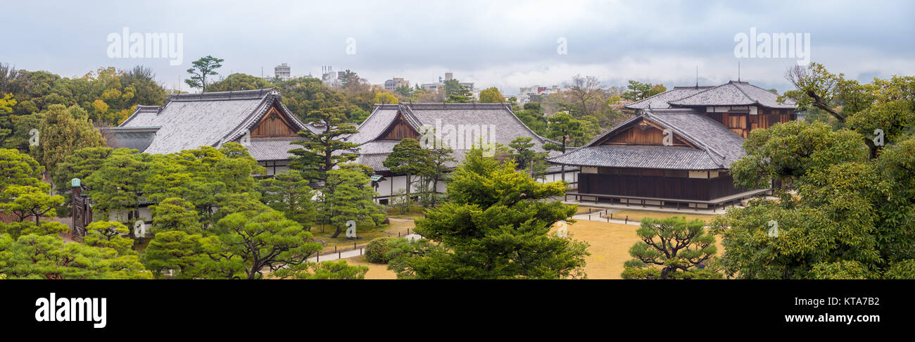 Honmaru Palace in Nijo Castle in Kyoto, Japan Stock Photo