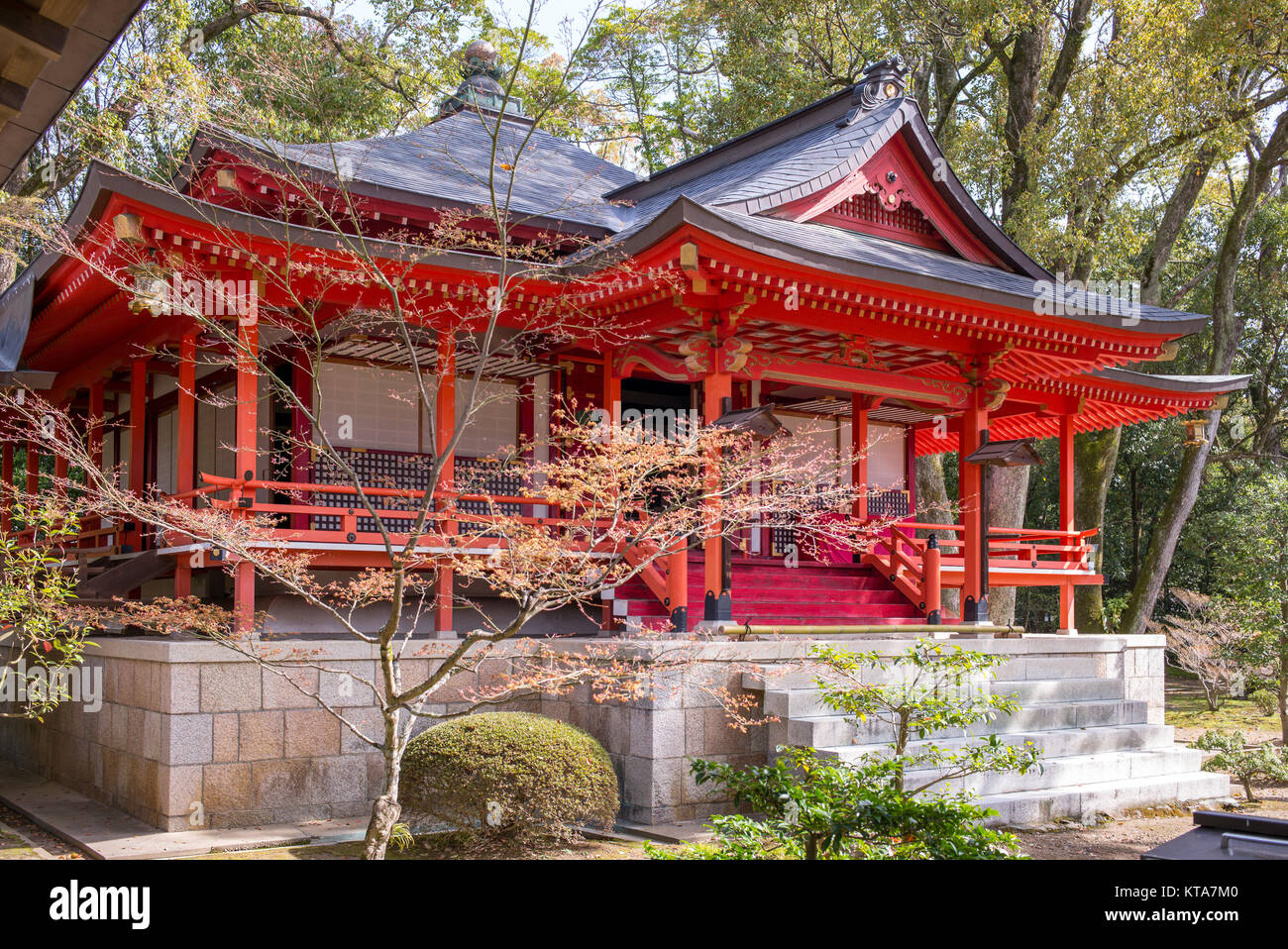 Daikaku-ji Temple at arashiyama, kyoto, japan Stock Photo