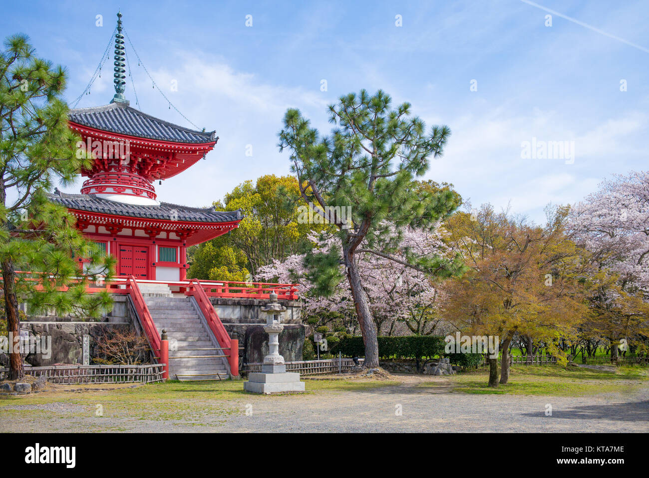 Daikaku-ji Temple at arashiyama, kyoto, japan Stock Photo