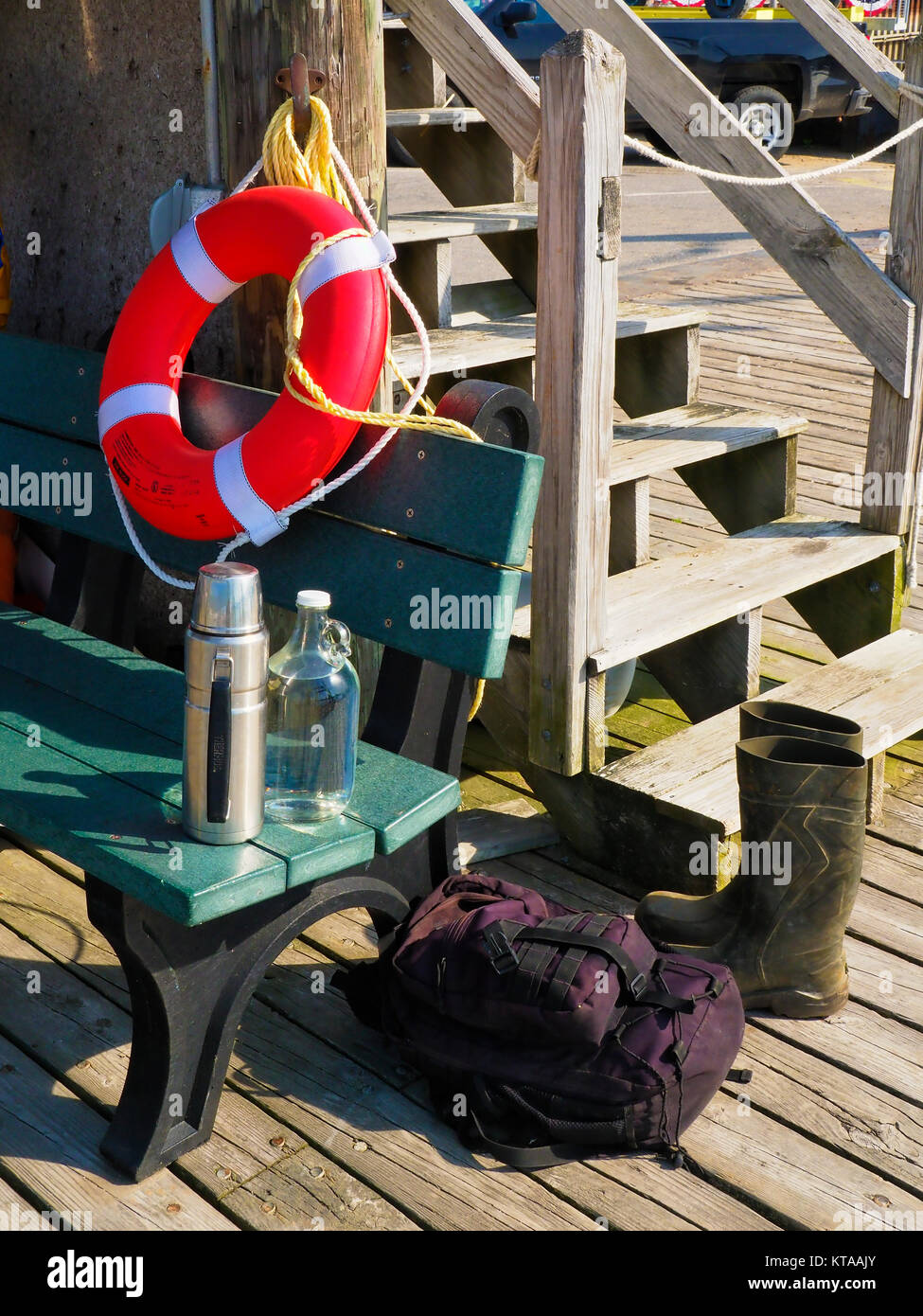 Harbor, South Freeport, Maine, USA Stock Photo