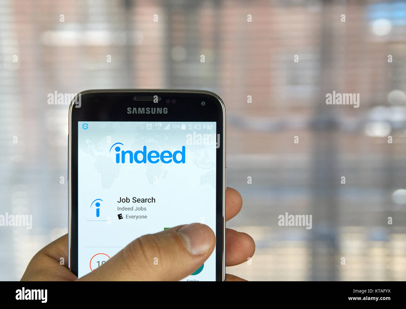 Indeed Screen Hi res Stock Photography And Images Alamy