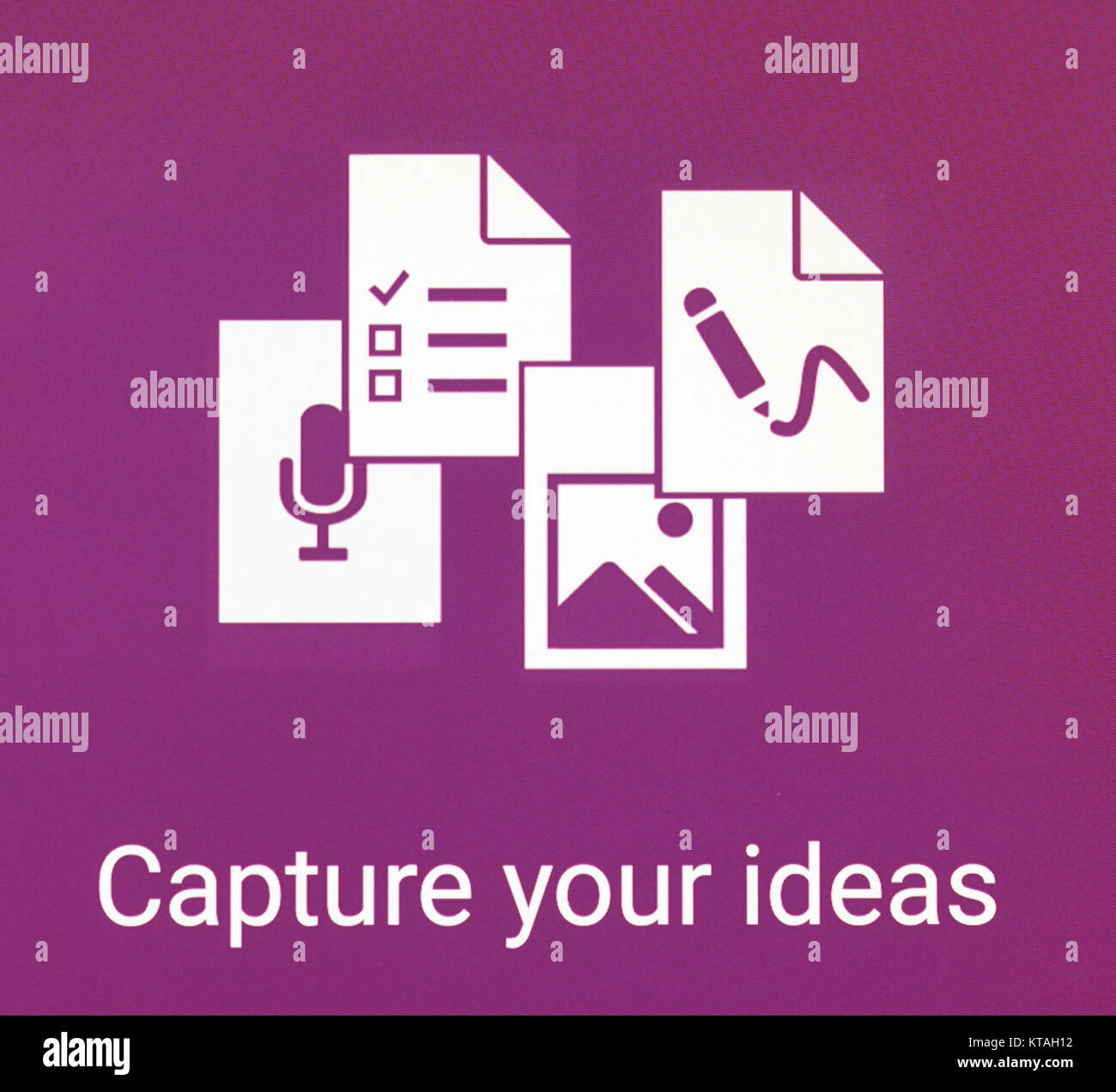 Microsoft onenote logo hi-res stock photography and images - Alamy