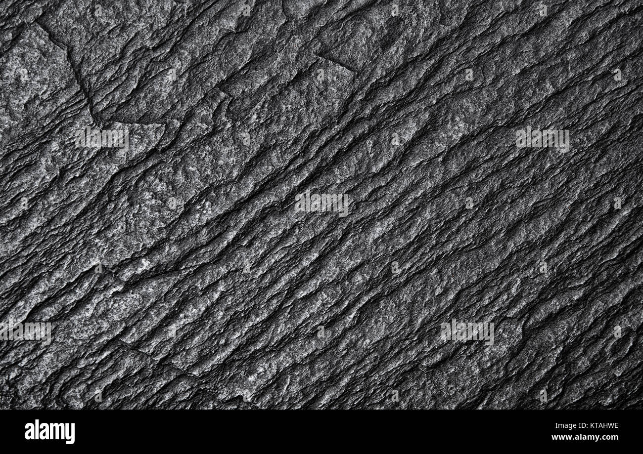 Abstract black granite marble stone rock texture ,drack rough copy space using as background or wallpaper. Stock Photo