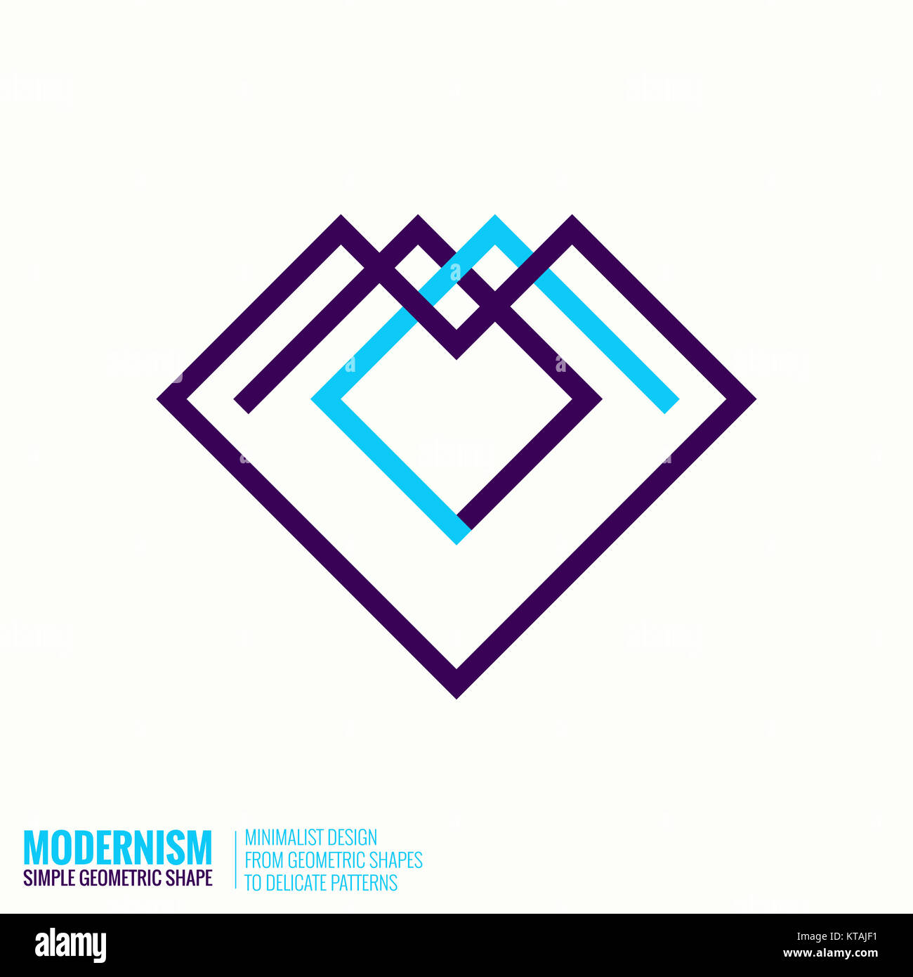 Abstract Geometric Shape Stock Photo - Alamy