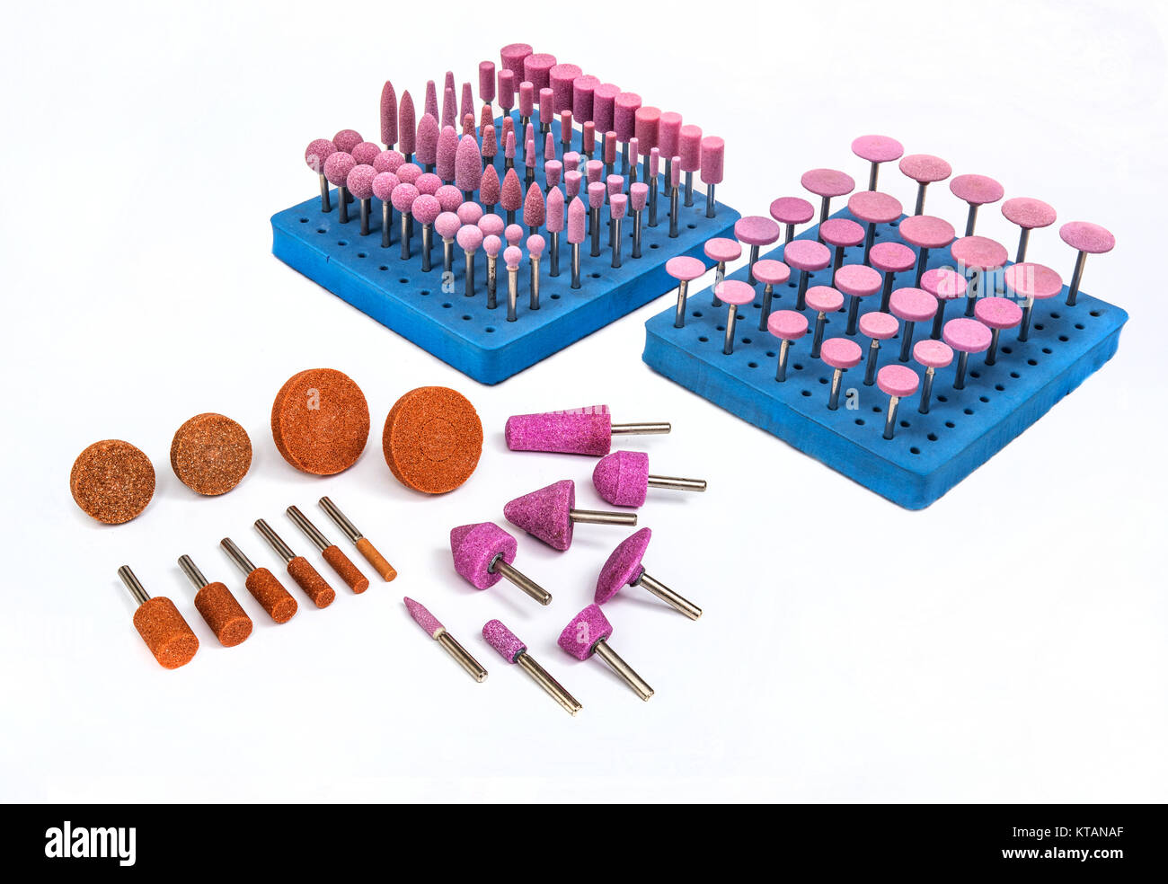 Grinding, Polishing Industrial Drill Bits Tool Sets Stock Photo Alamy