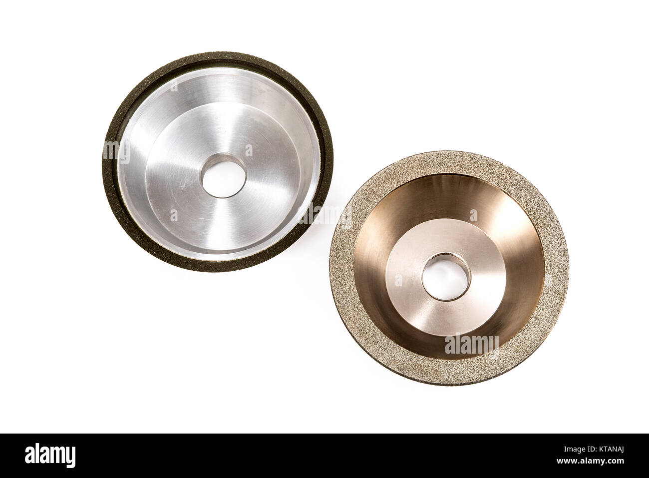 Grinding Industrial polishing wheel set Stock Photo Alamy