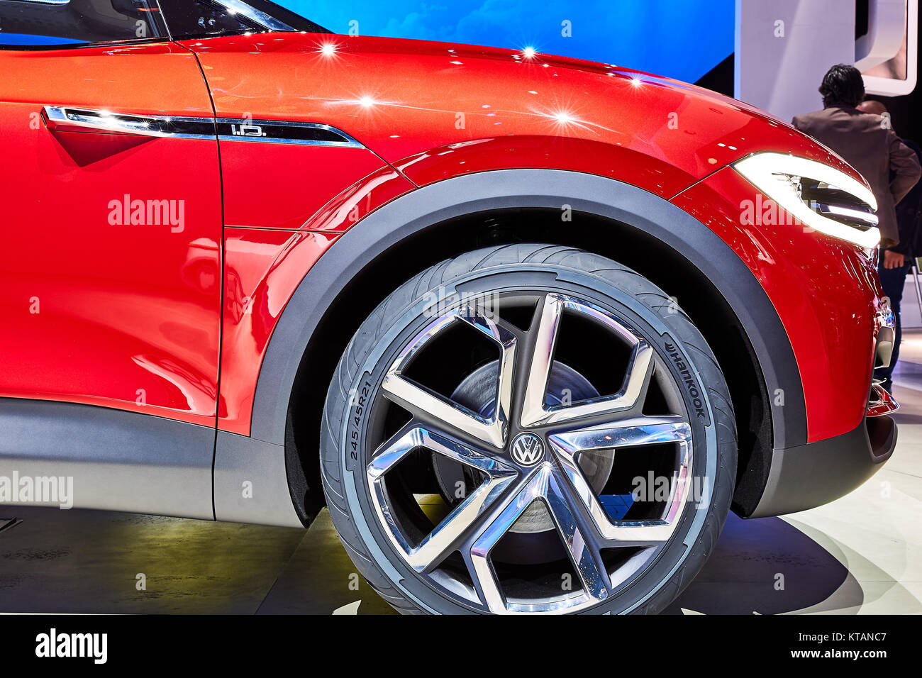 Frankfurt, Germany September 12, 2017 2017 Volkswagen I.D. Concept