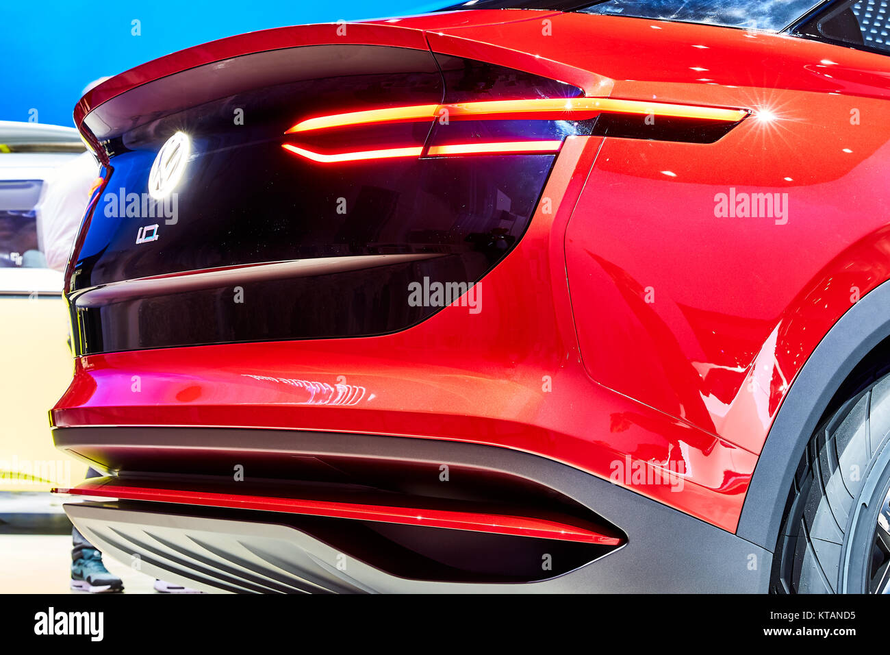Frankfurt, Germany September 12, 2017 2017 Volkswagen I.D. Concept