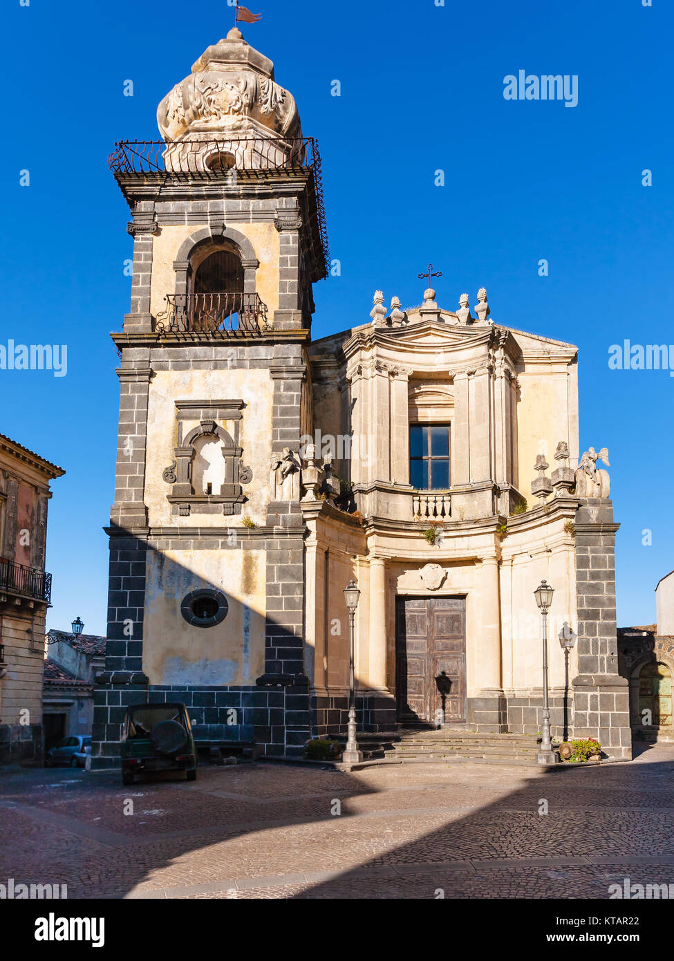 front view of Saint Antonio church in Sicily Stock Photo - Alamy