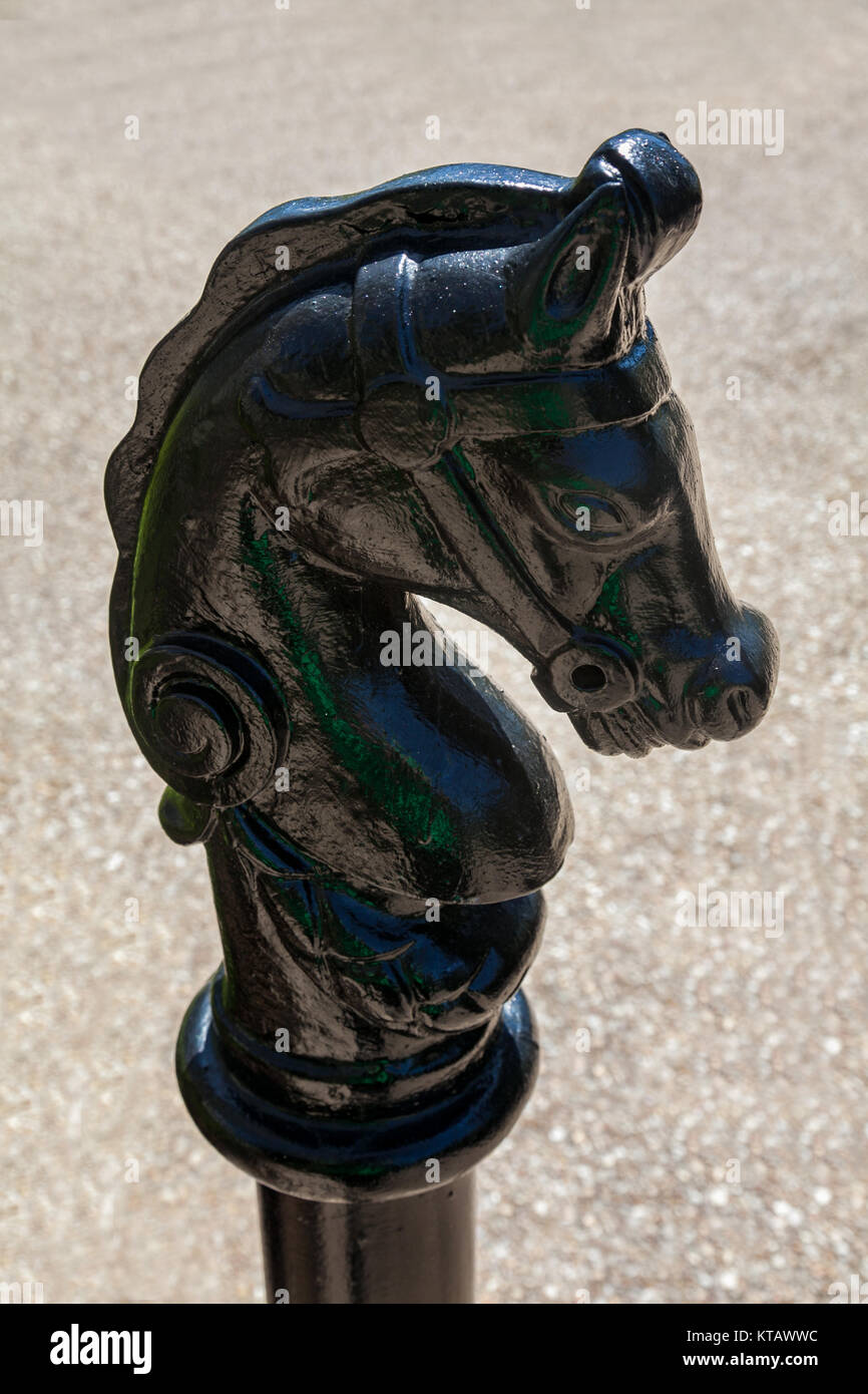 Horse Head Statue Stock Photo
