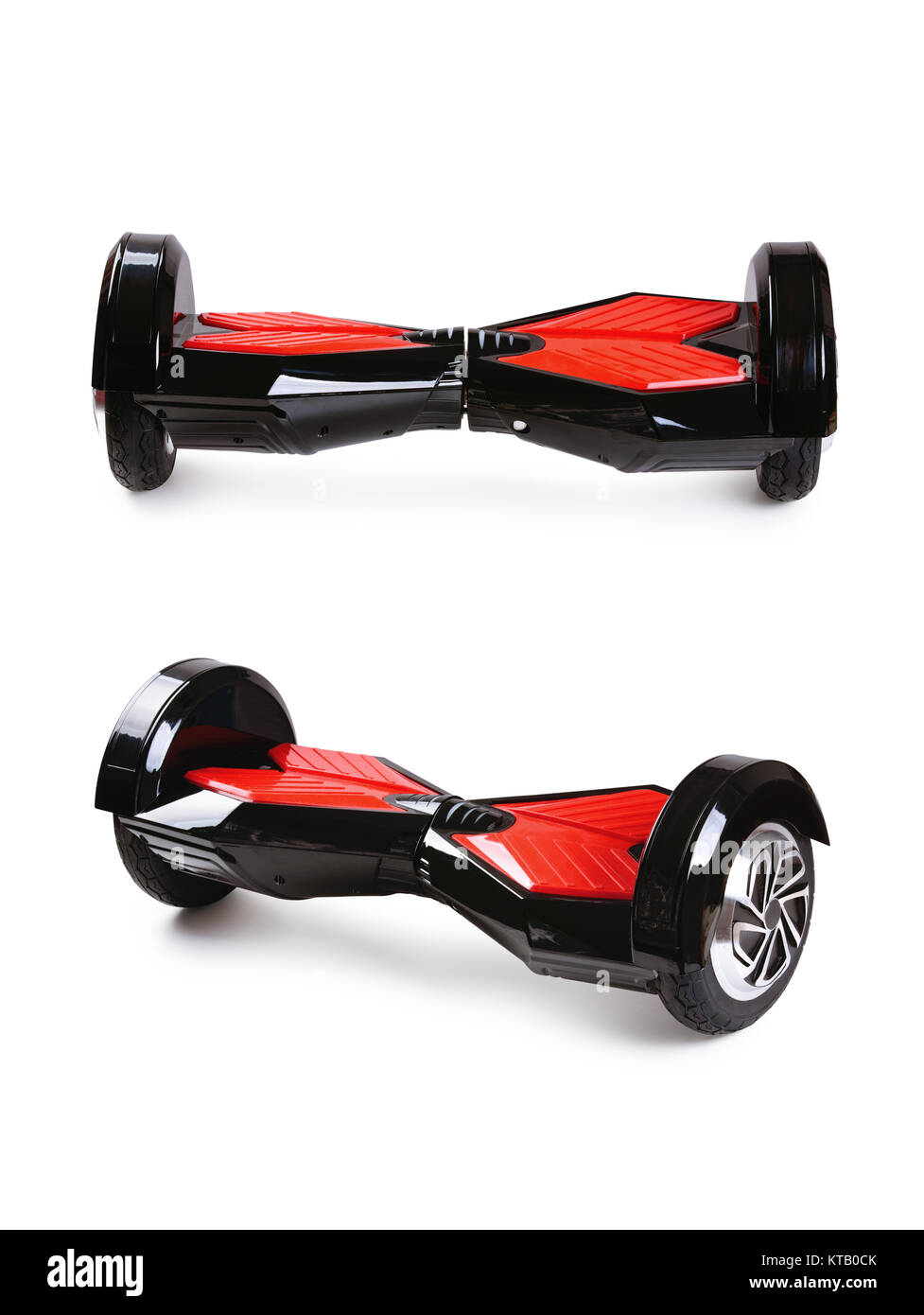 Electric mini hoverboard. Stock Photo