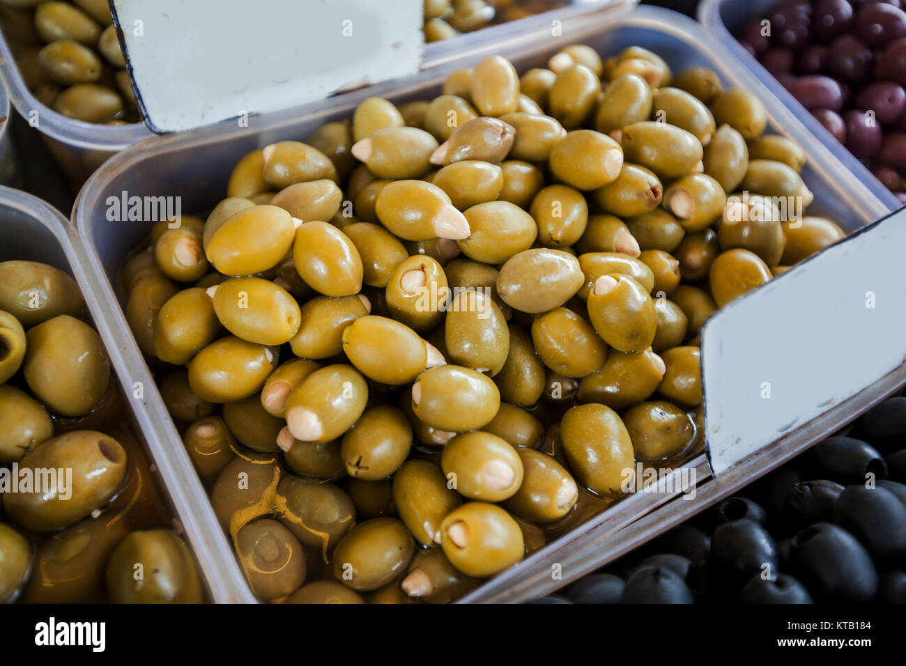 Green Olive Healthy Food Stock Photo Alamy