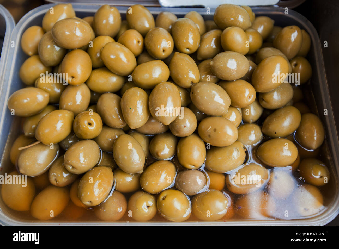 Green Olive Healthy Food Stock Photo Alamy