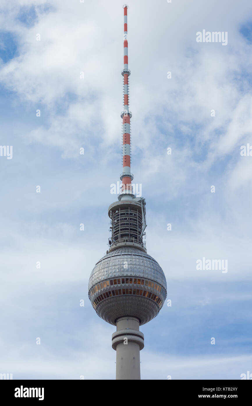 Der Berliner Funkturm am Alexanderplatz Stock Photo Alamy