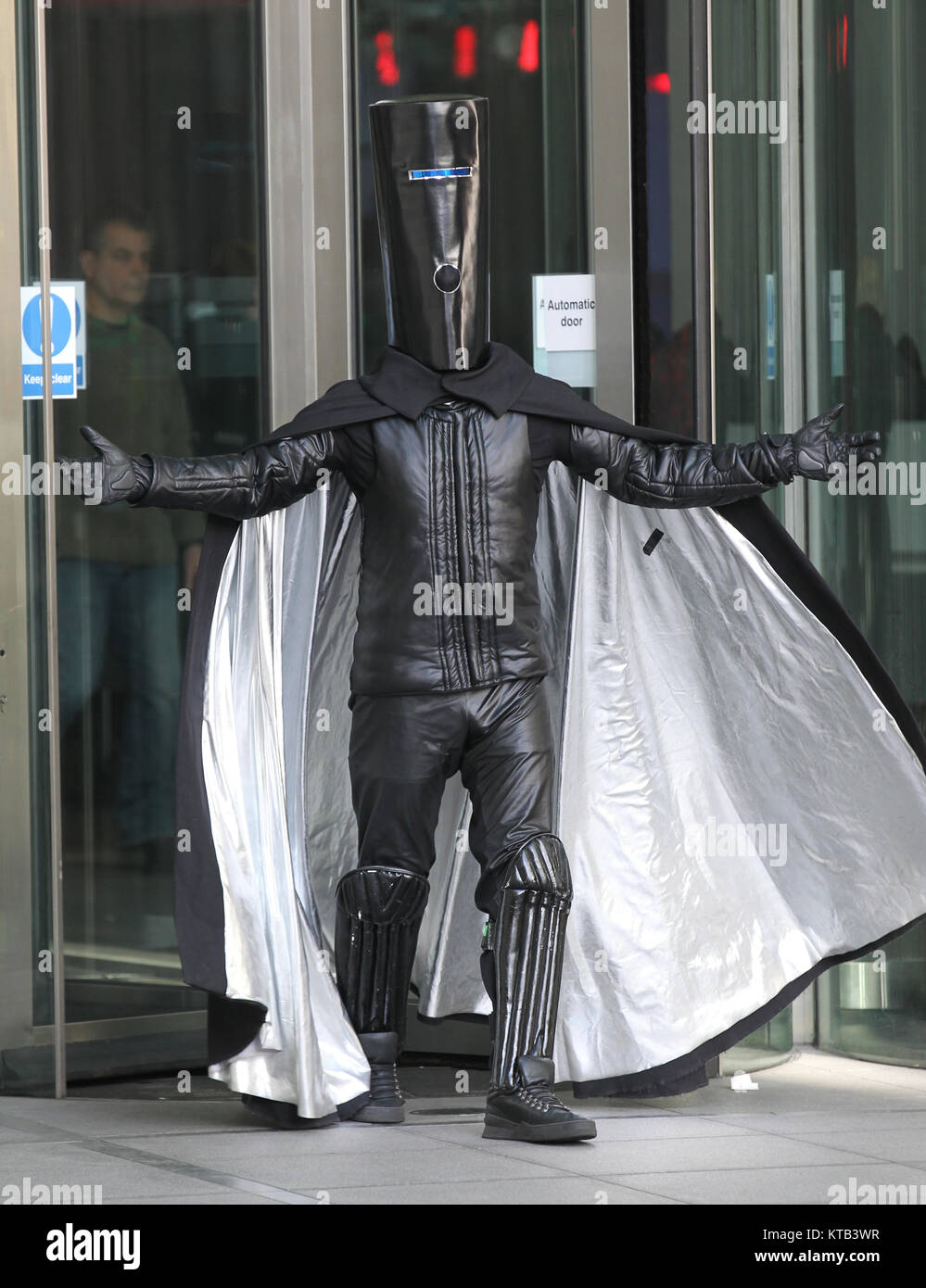London UK 18th December 2017 Lord Buckethead Political Leader Seen London UK 18th December 2017 Lord Buckethead Political Leader Seen