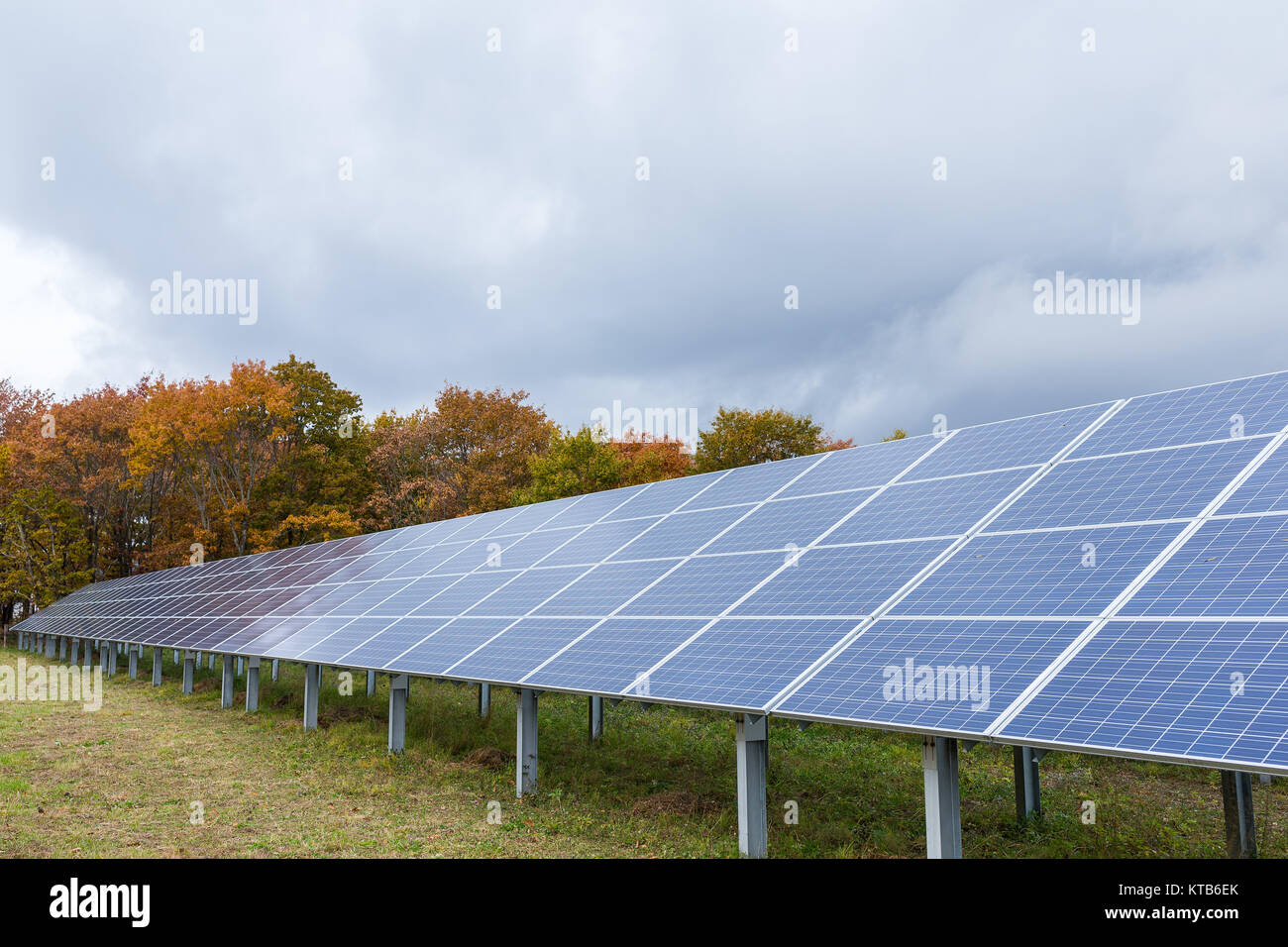 Solar energy power plant Stock Photo - Alamy