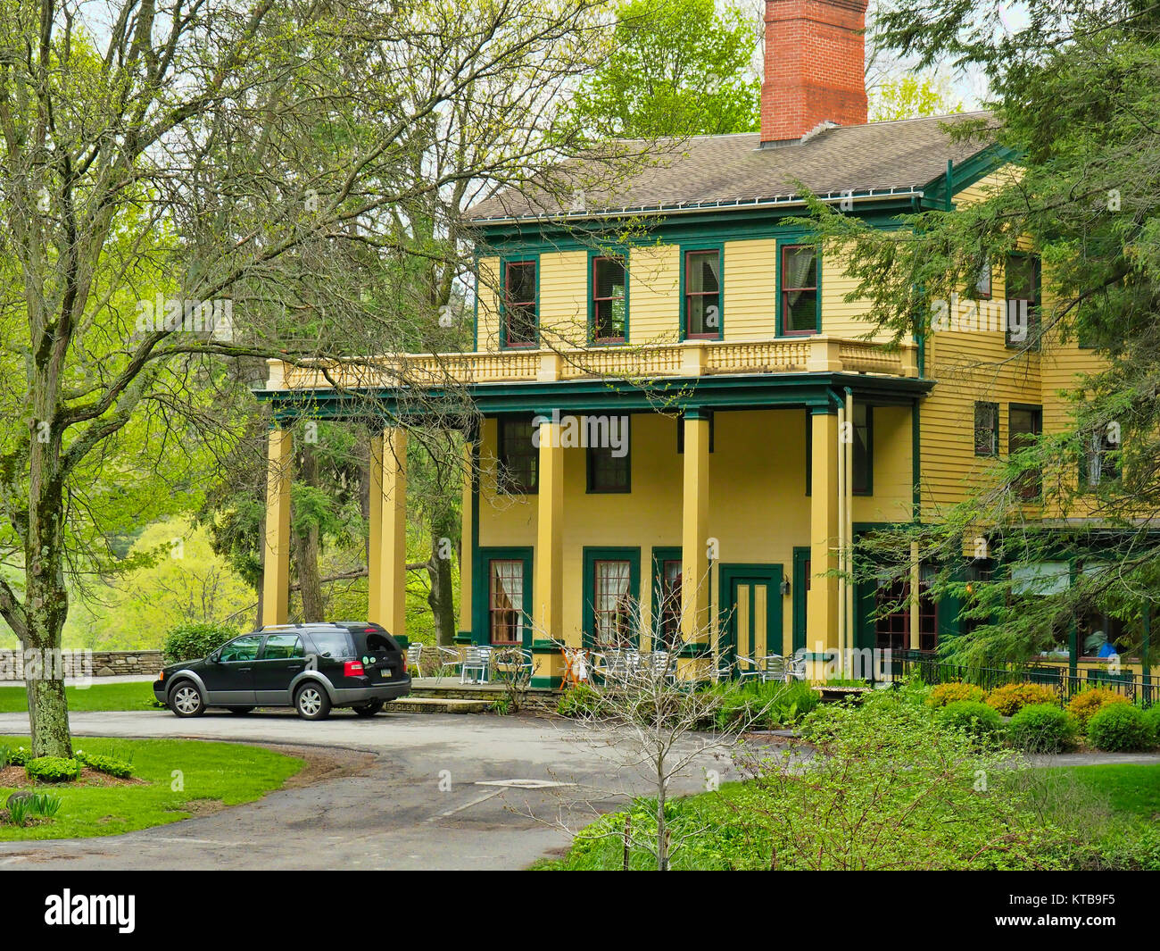 Glen Iris Inn, Letchworth State Park, New York, USA Stock Photo Alamy