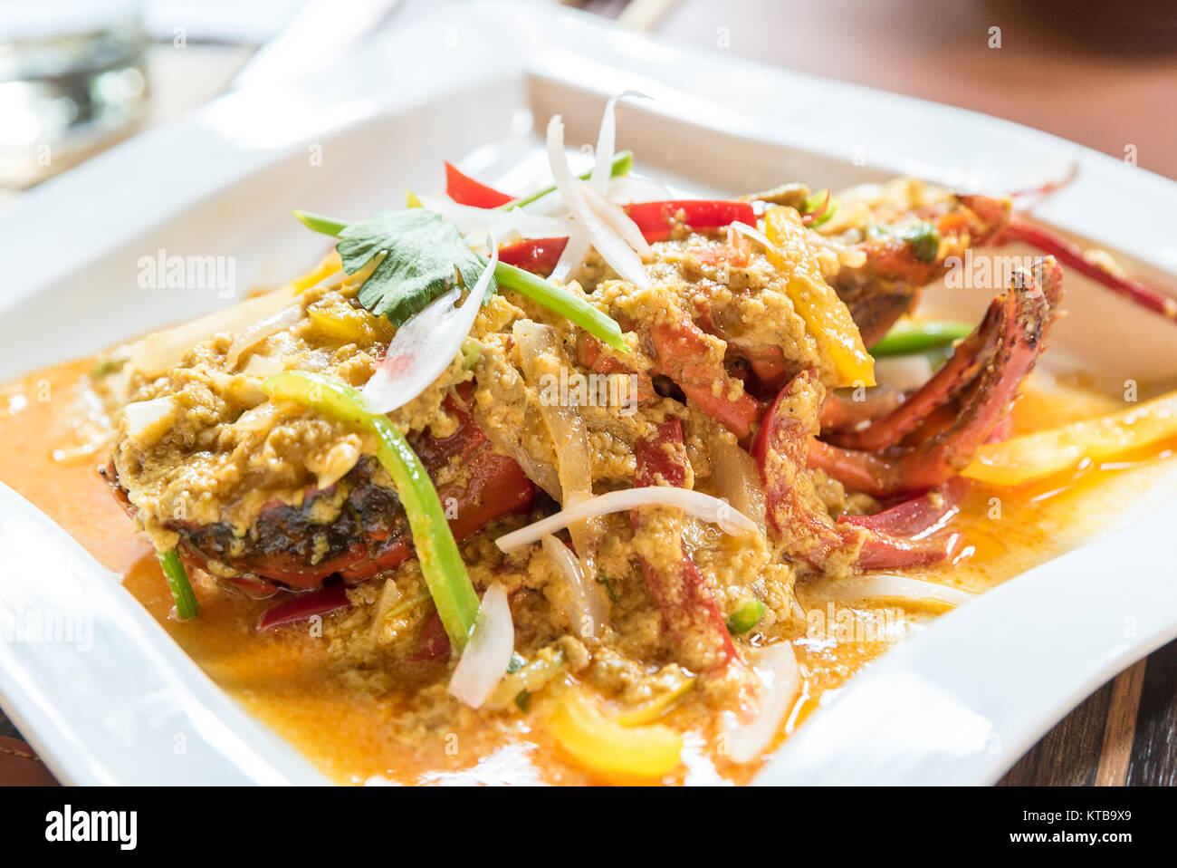 Lobster Curry Stock Photo Alamy