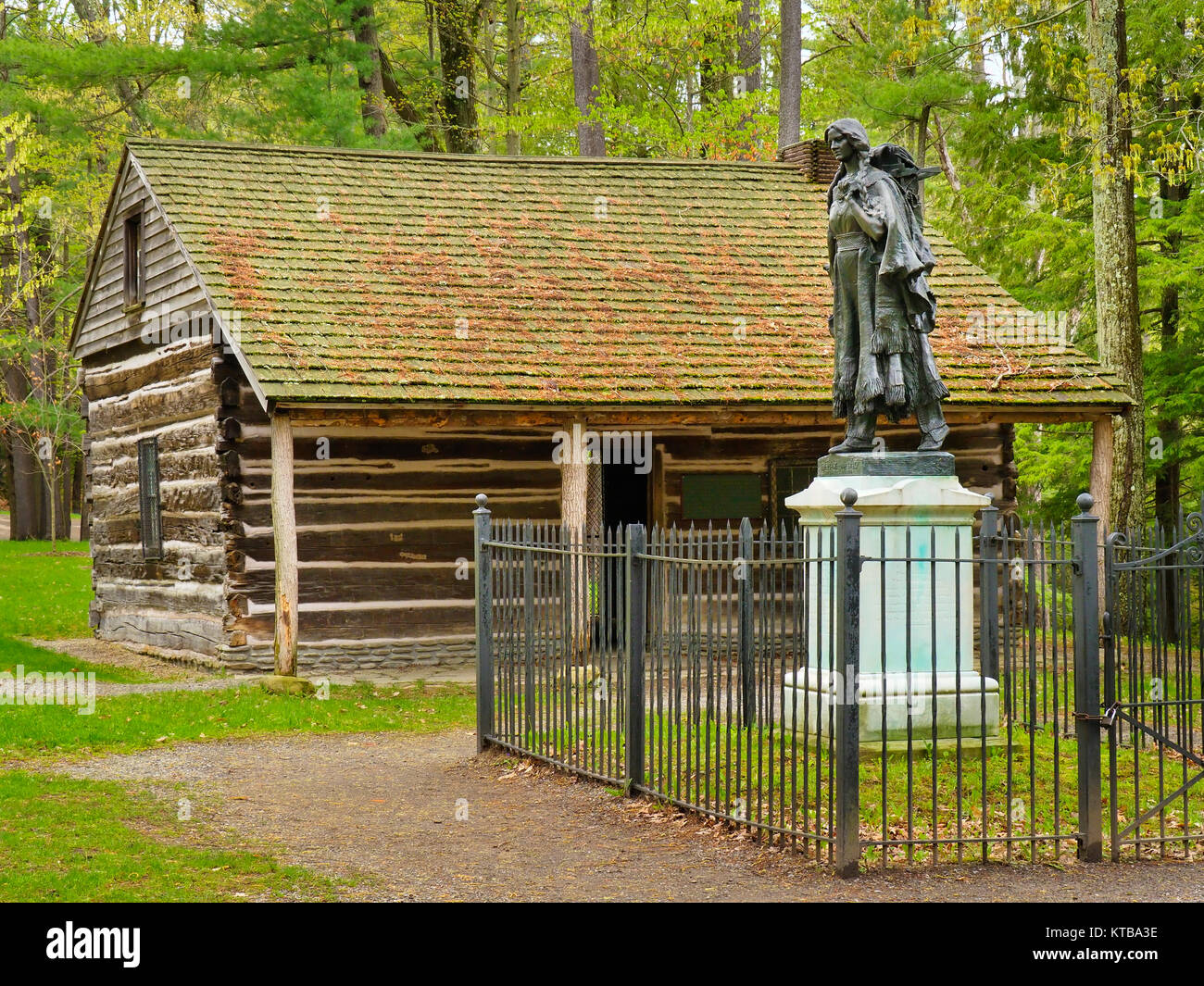 Mary Jemison Statue And Council Grounds Letchworth State Park