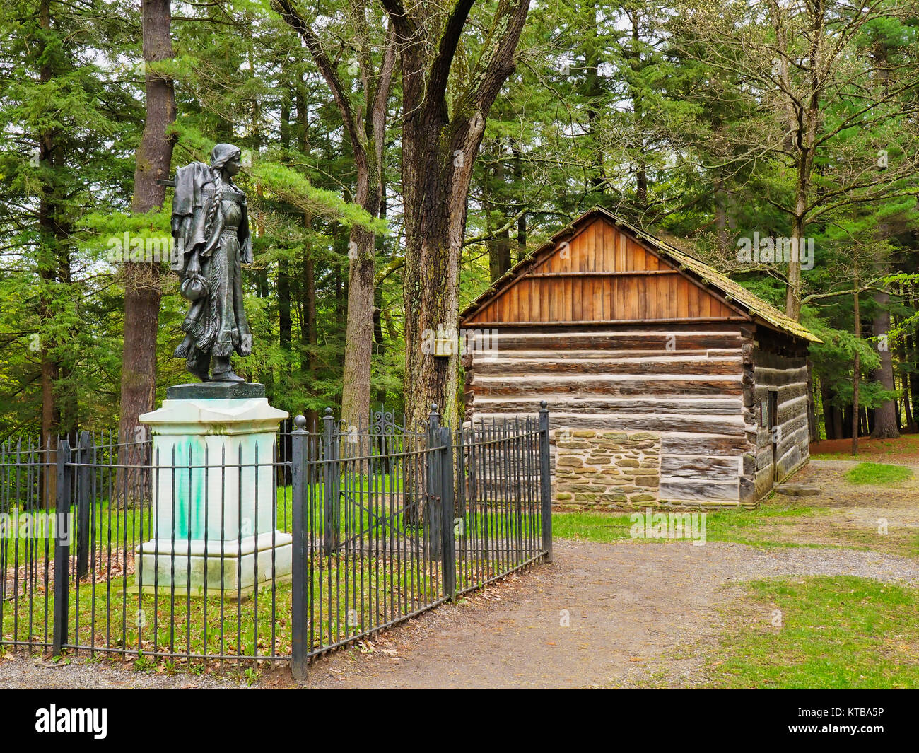 Mary Jemison Statue And Council Grounds Letchworth State Park