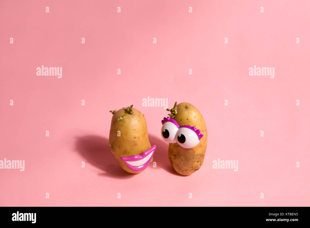 Mrs and mister patato Stock Photo - Alamy