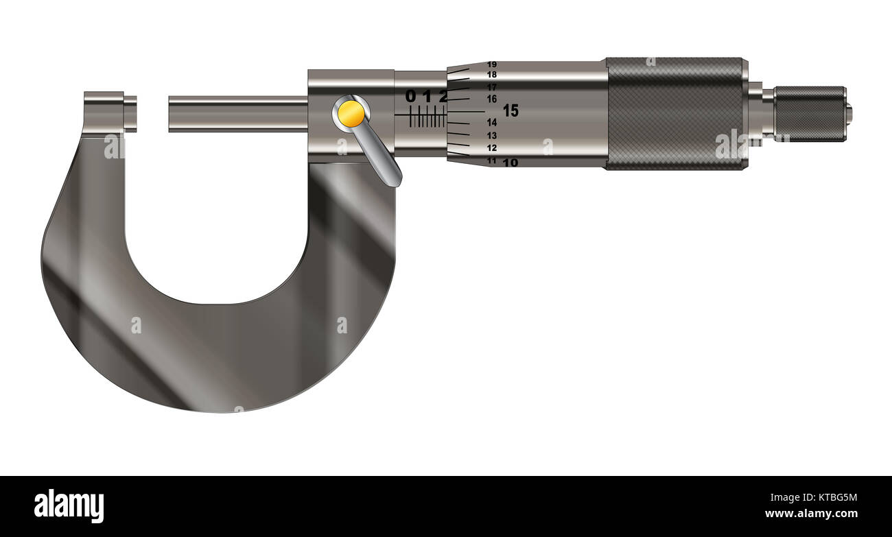 Precision Instrument Micrometer Stock Photo Alamy