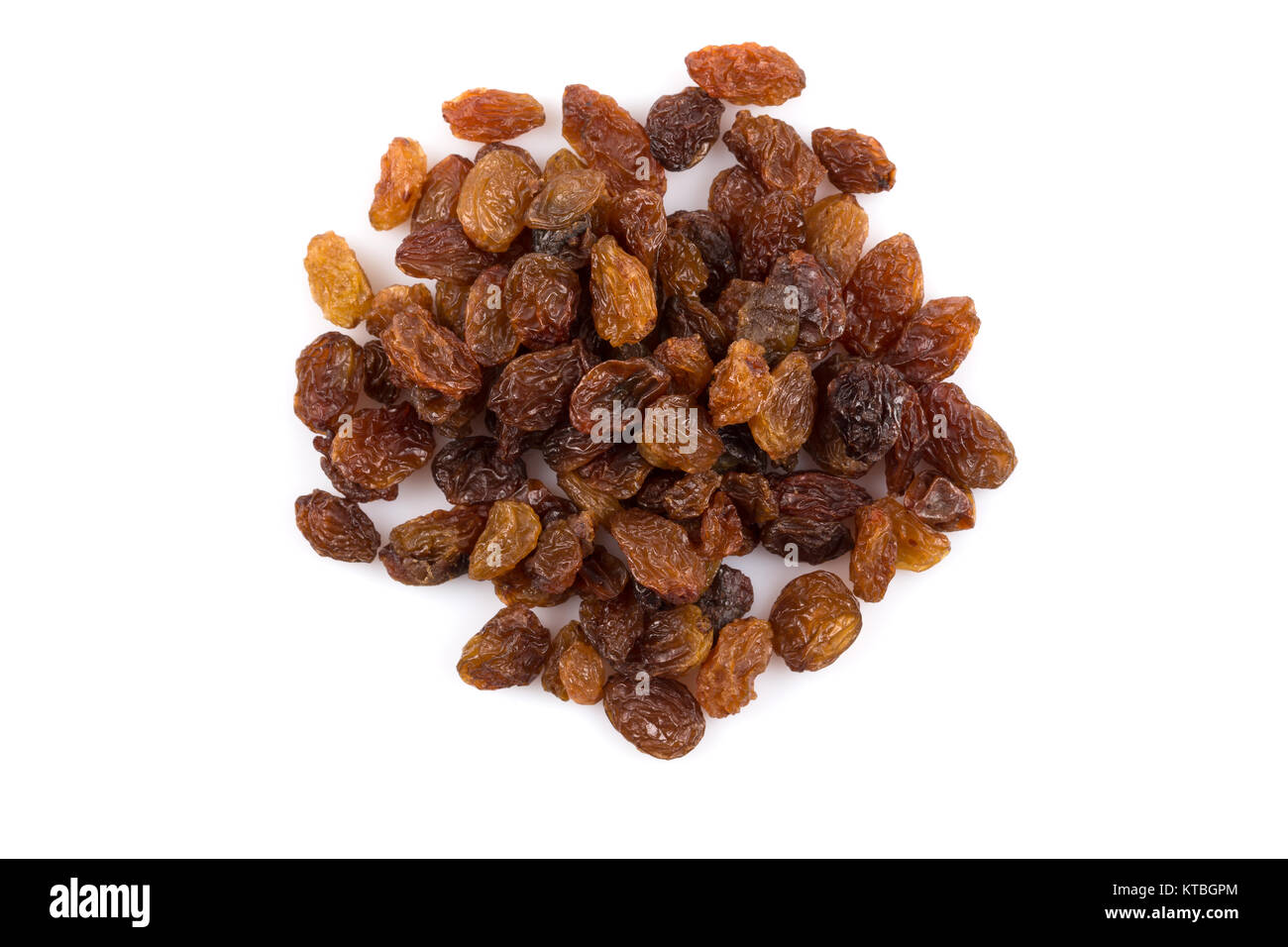 Sweet raisins on white Stock Photo - Alamy
