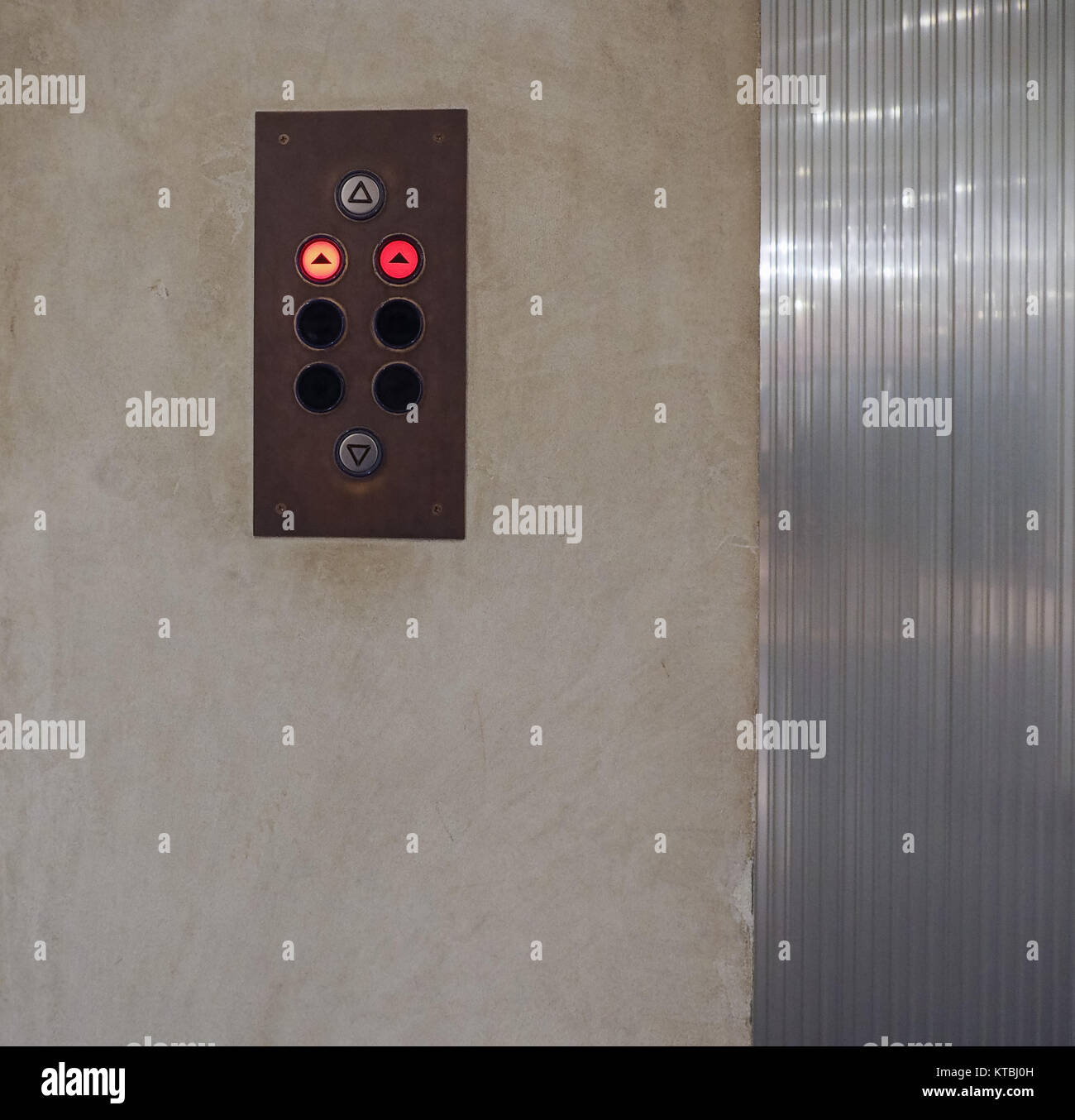 lift elevator keypad Stock Photo Alamy