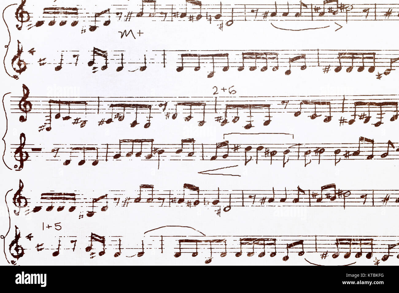 Close up of sheet music pattern paper, texrutre background Stock Photo ...