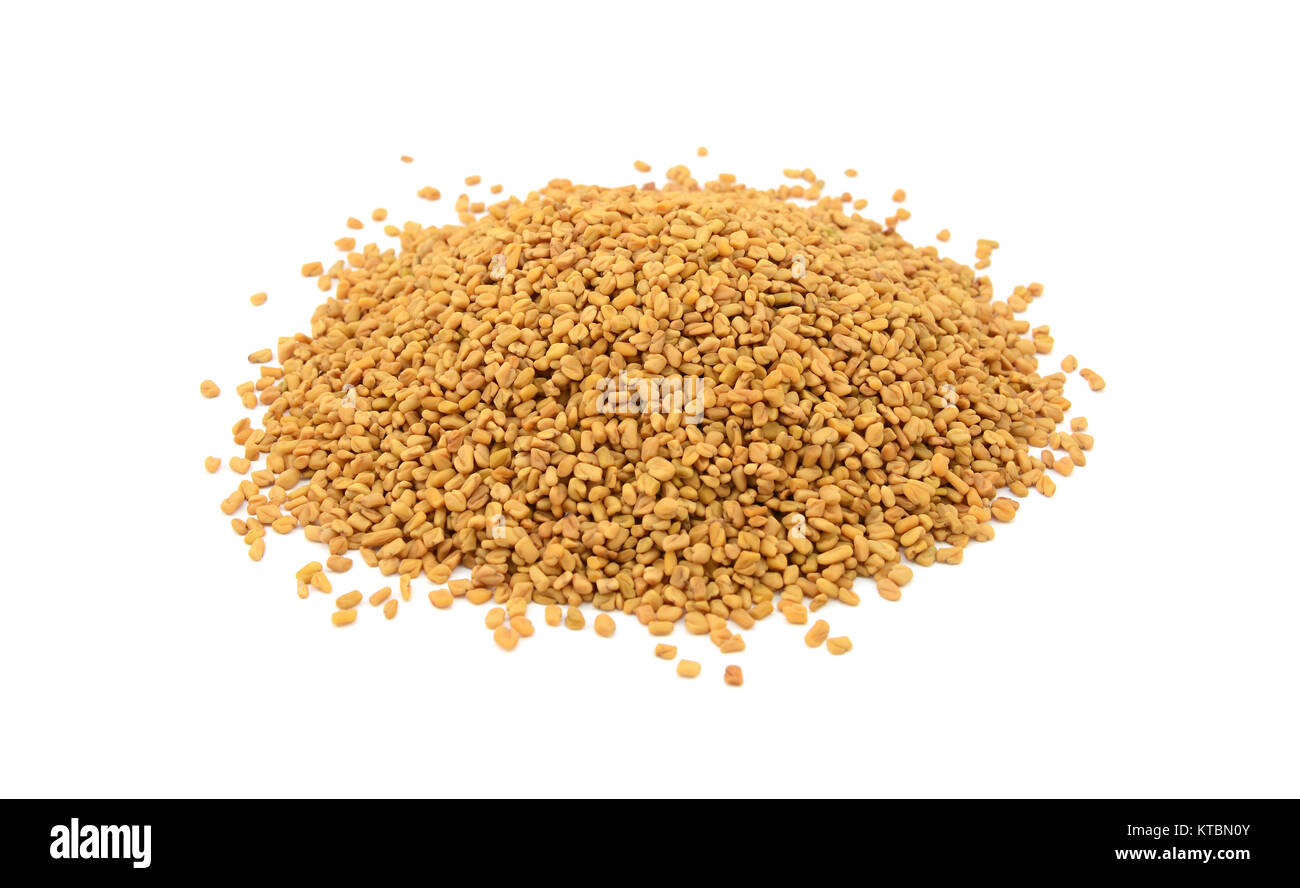 Dried fenugreek seeds Stock Photo - Alamy