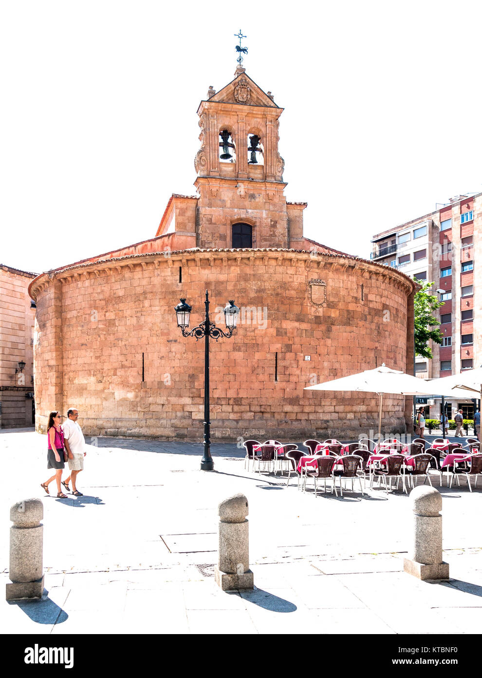 Iglesia circular de San Marcos. Salamanca. Ciudad Patrimonio de la Humanidad. Castilla León. España Stock Photo