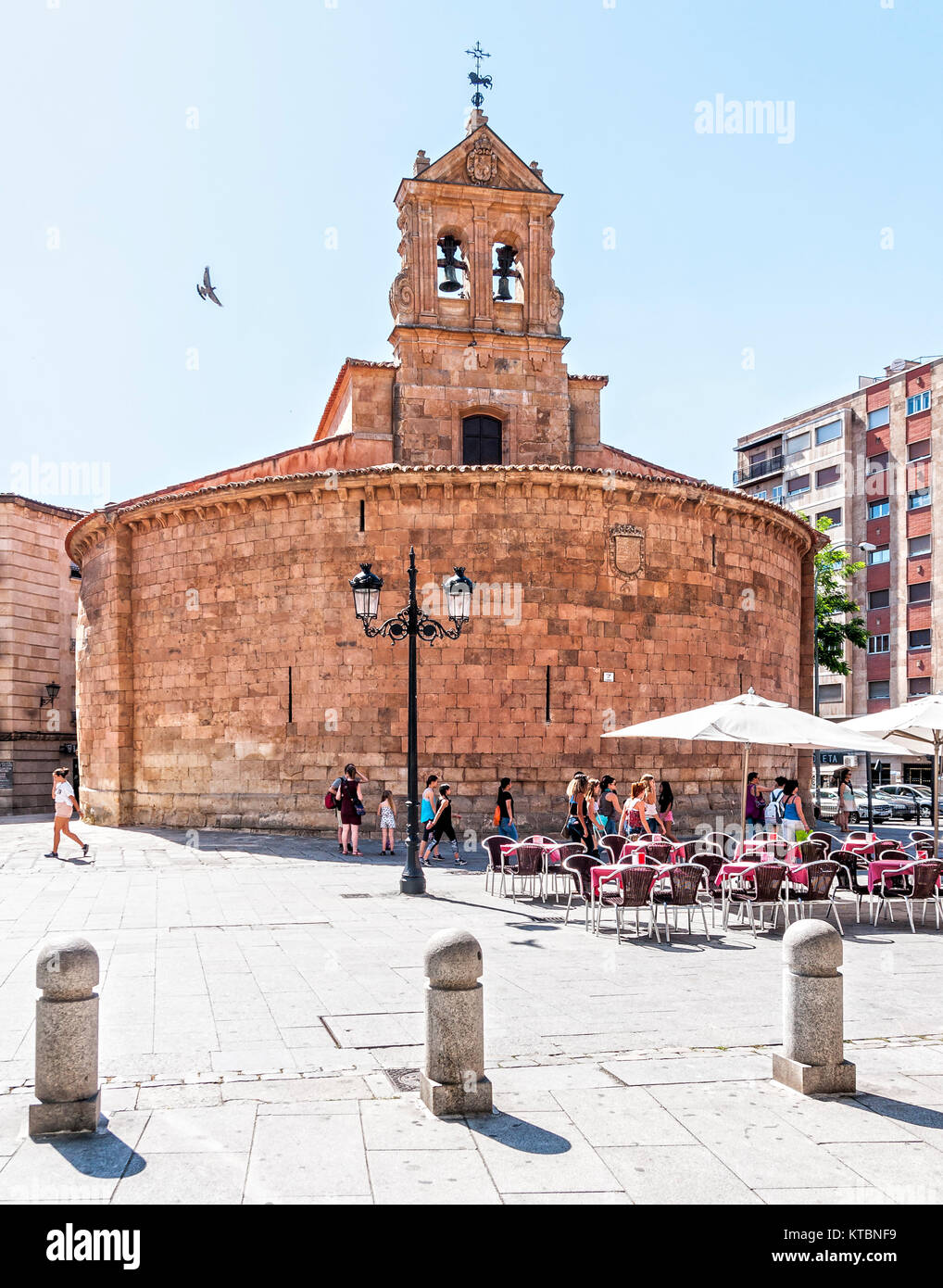 Iglesia circular de San Marcos. Salamanca. Ciudad Patrimonio de la Humanidad. Castilla León. España Stock Photo