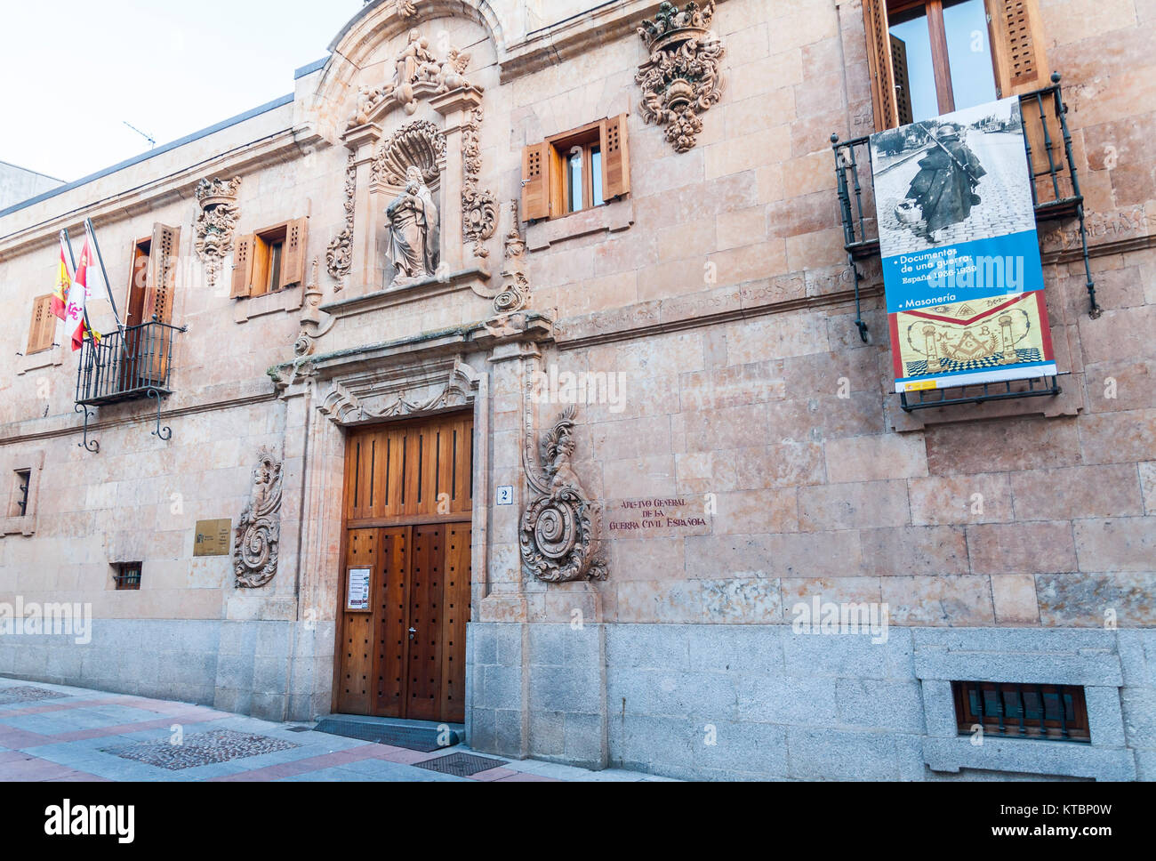 Archivo general de la guerra civil española. Salamanca. Ciudad Patrimonio  de la Humanidad. Castilla León. España Stock Photo - Alamy