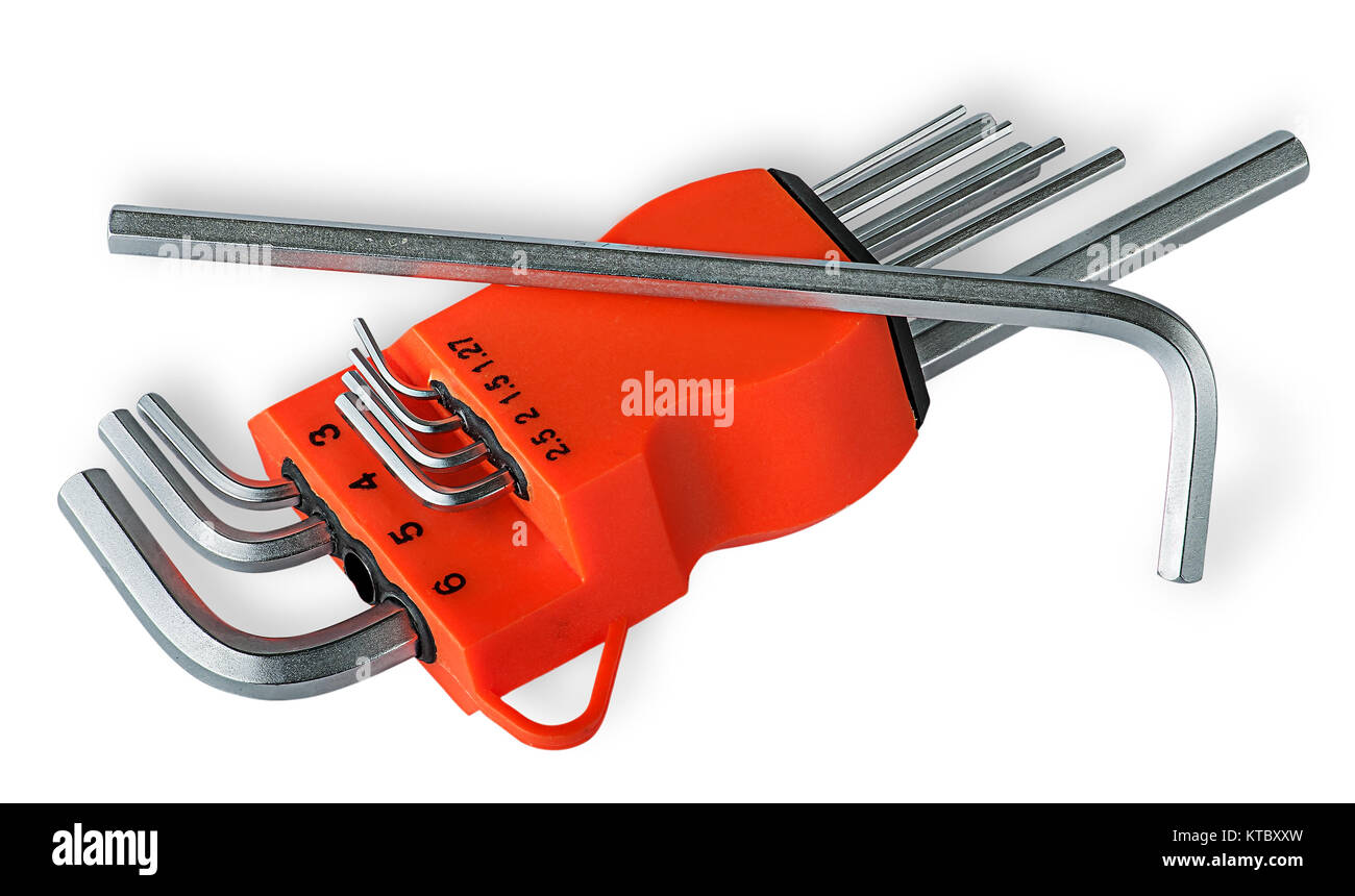 Set allen wrench Stock Photo Alamy