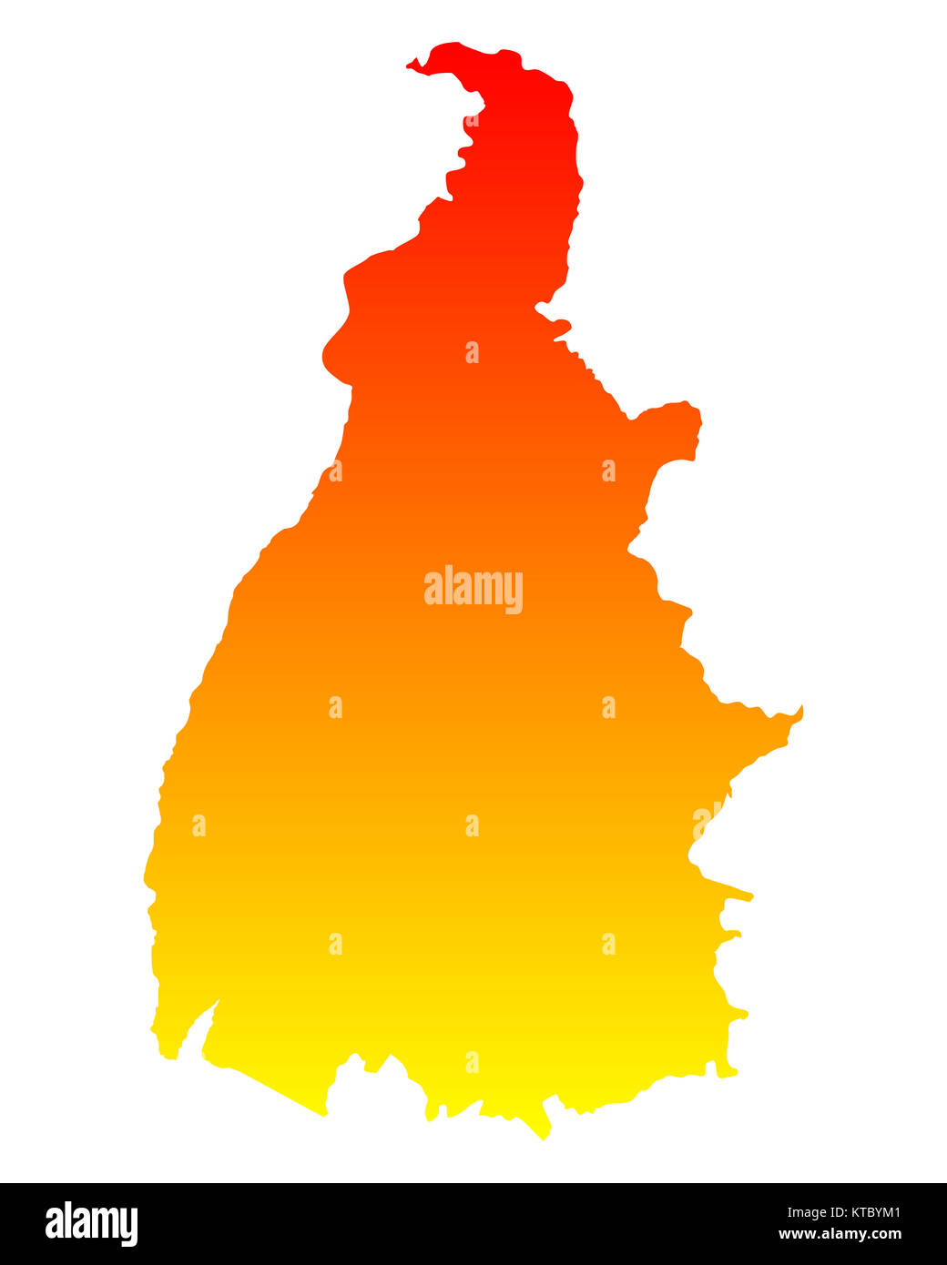 Karte von Tocantins Stock Photo Alamy