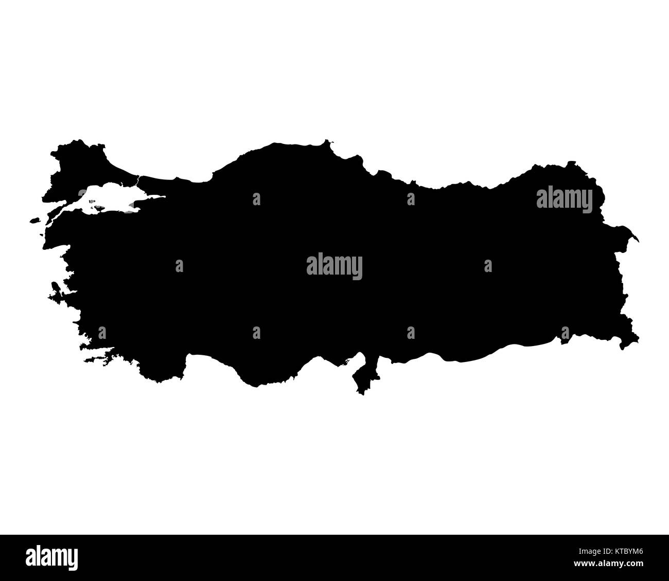 Türkei geographie karte Black and White Stock Photos & Images - Alamy