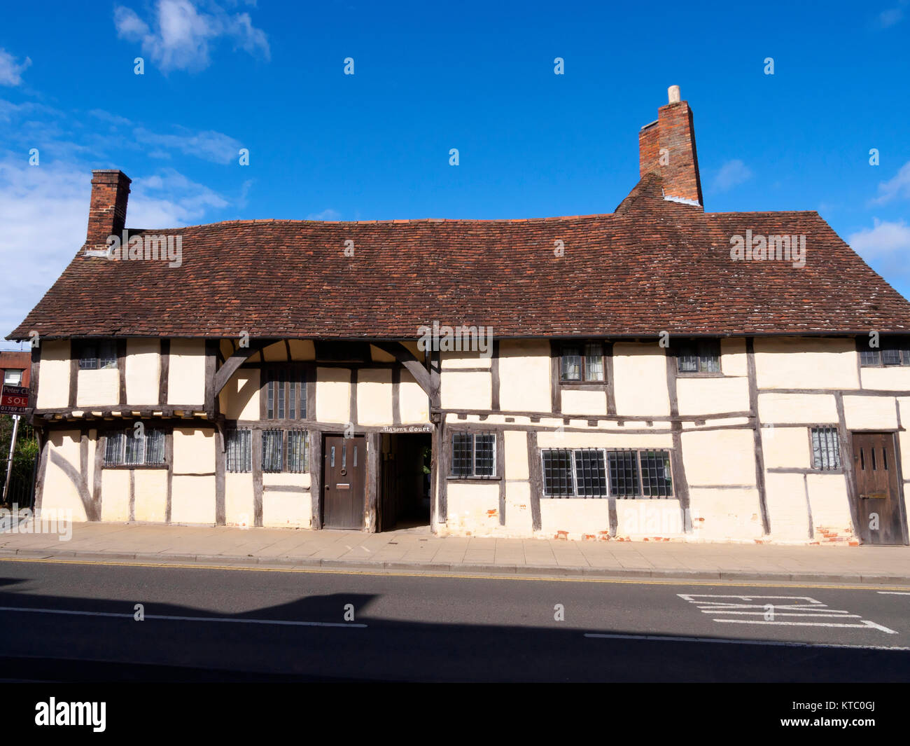 Mason's Court, StratfordUponAvon, Warwickshire Stock Photo Alamy